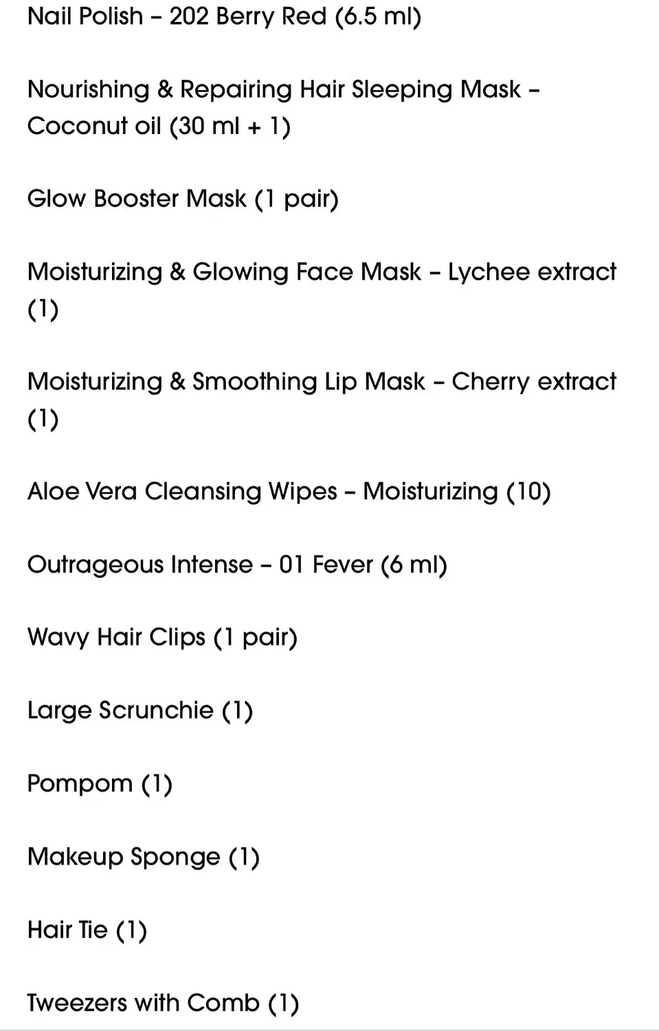 Sephora Collection Advent Calender 3