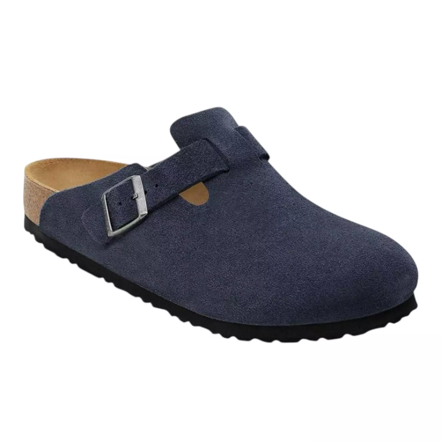 Birkenstock Boston Suede Leather "New Navy" 1