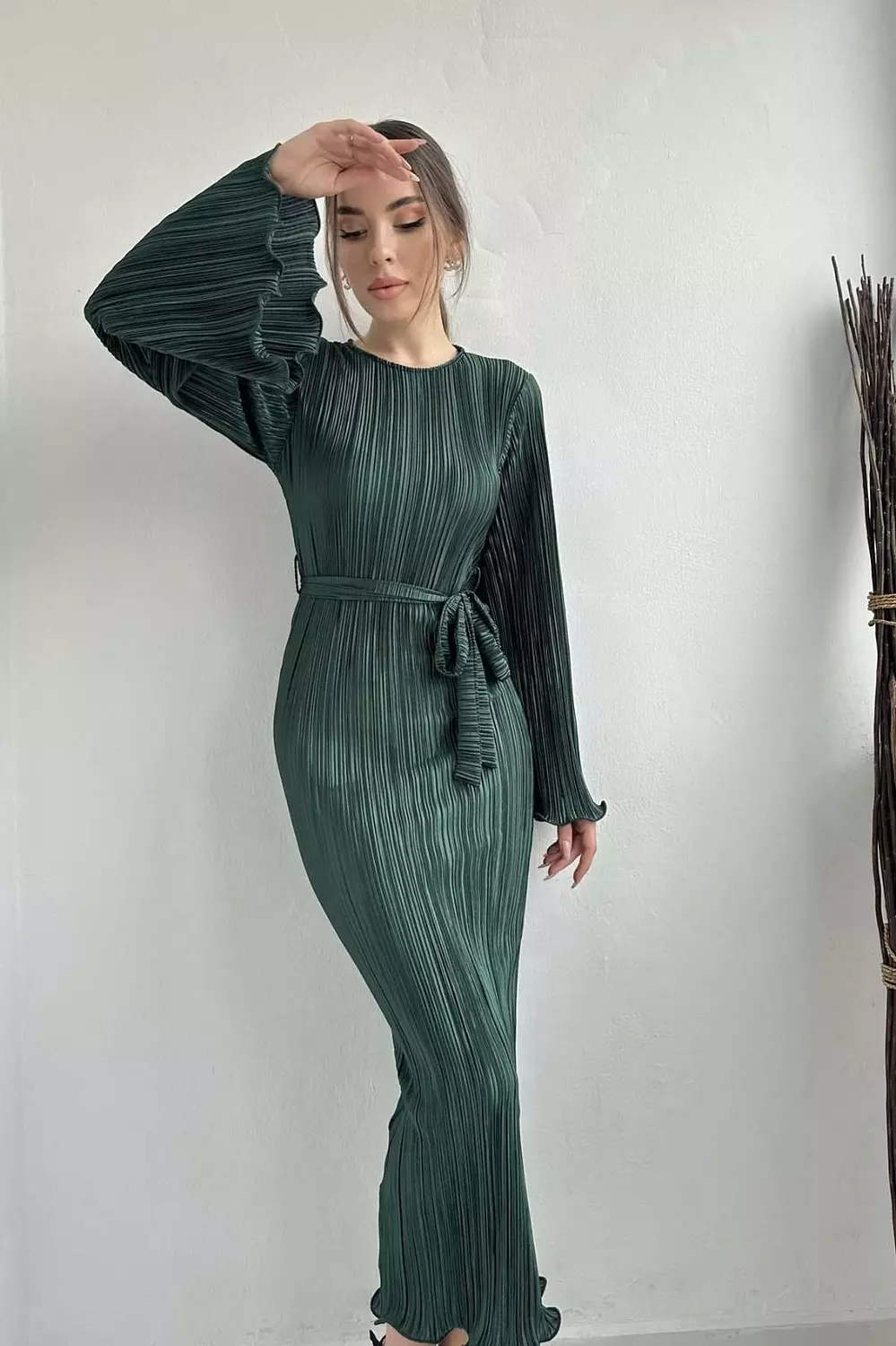 Plisse Dress 5
