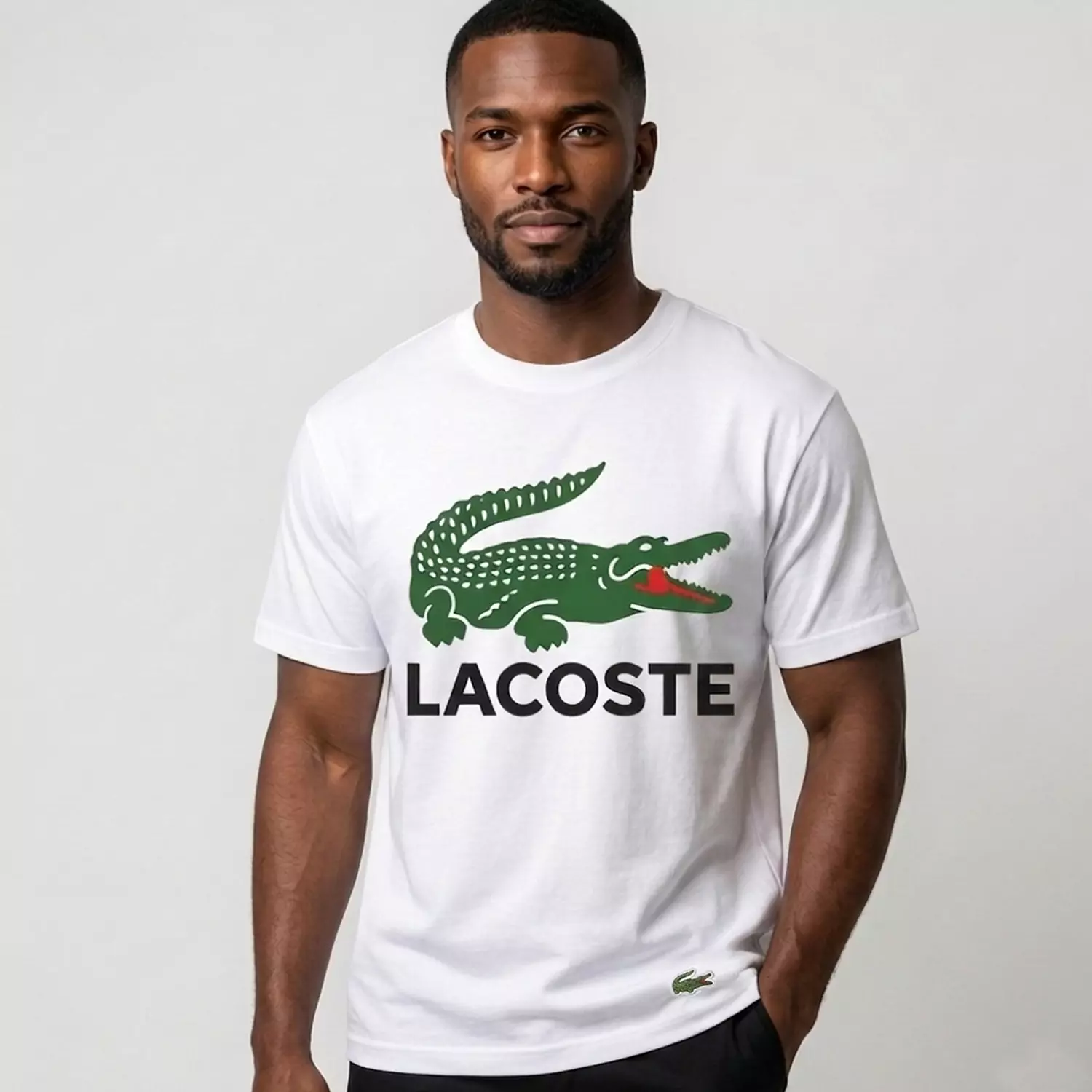 Tshirt Lacoste Green image
