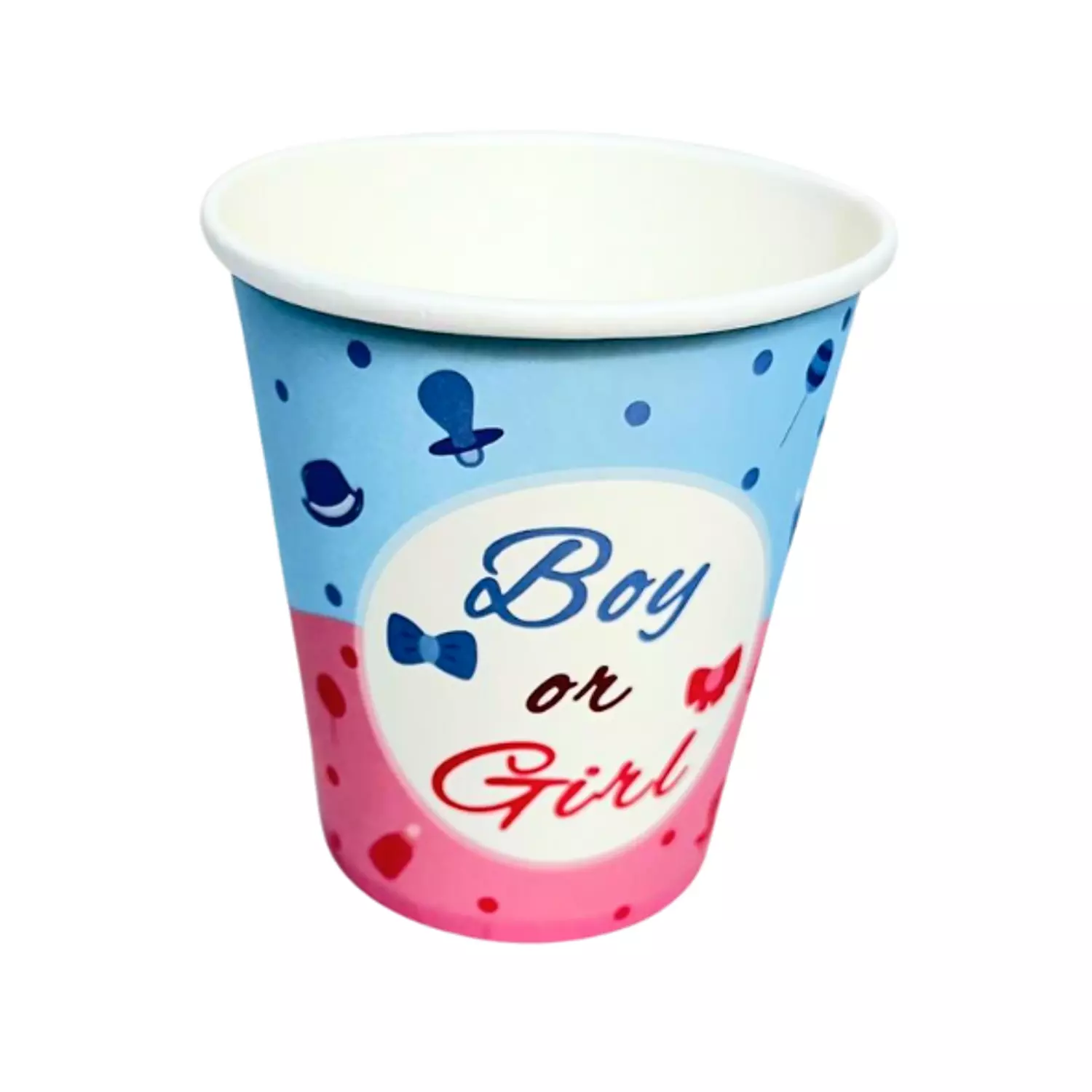 Gender Reveal Paper Cups image