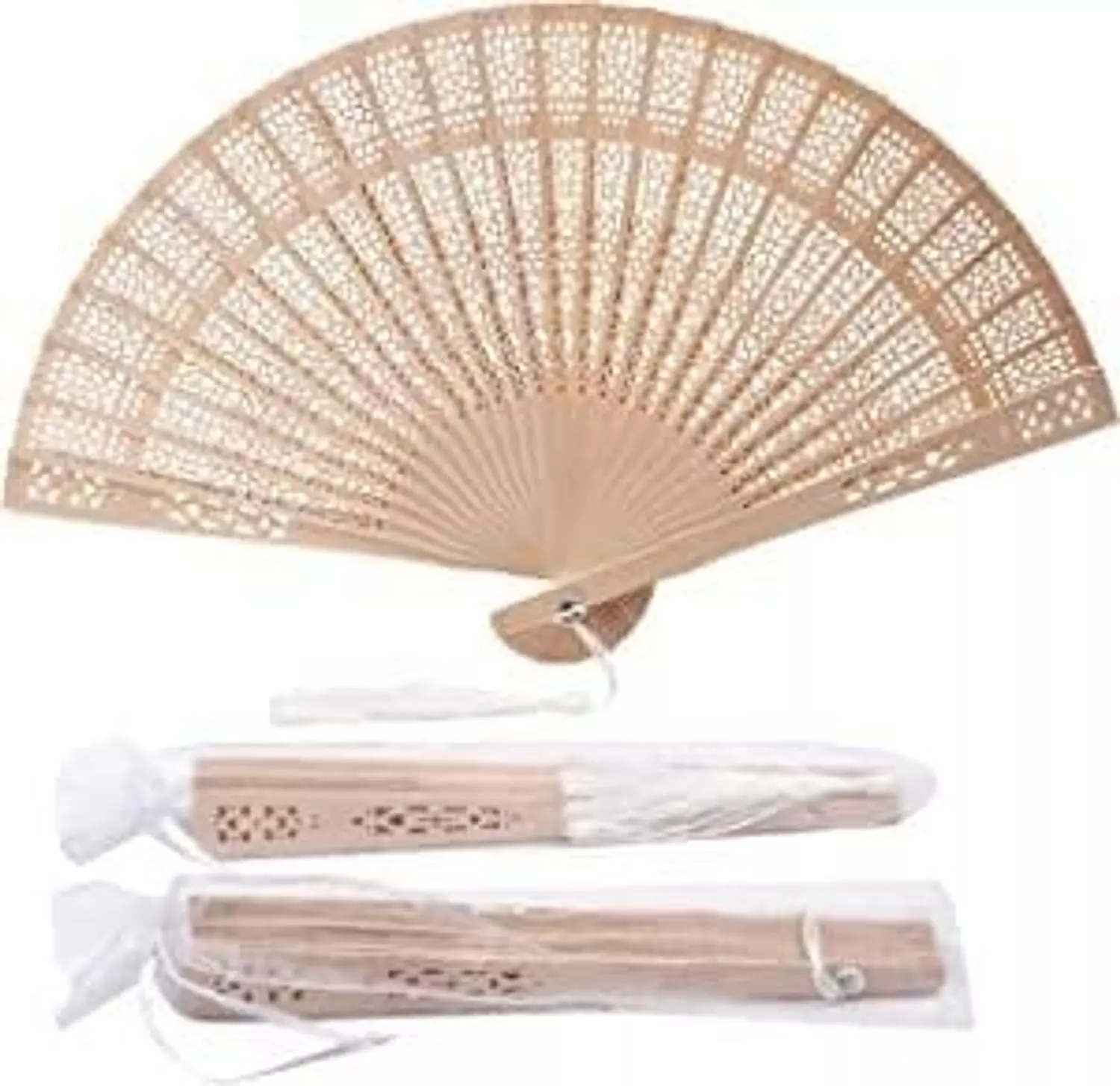Elegant wooden fan  1