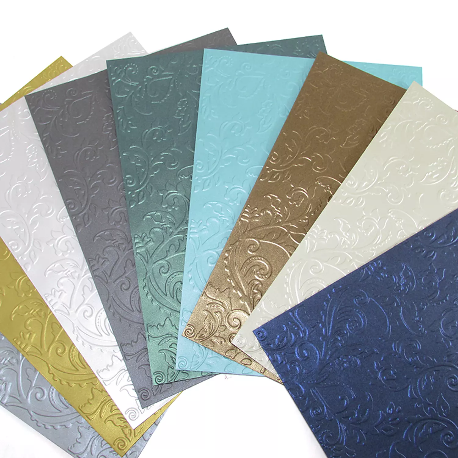 Embossed crystal A4 paper 130 gm image