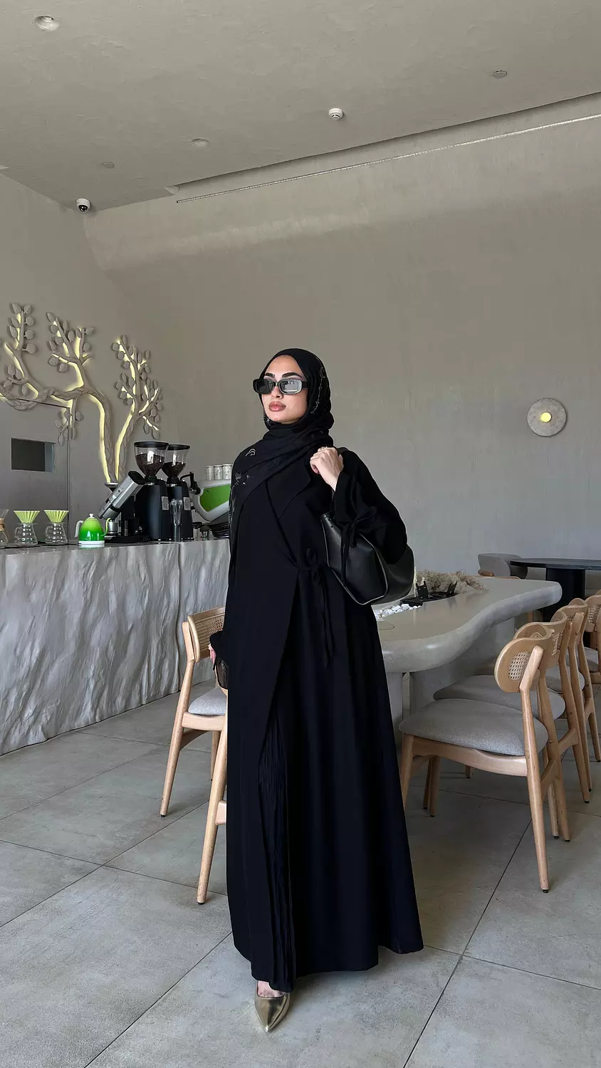 Lya open abaya 6