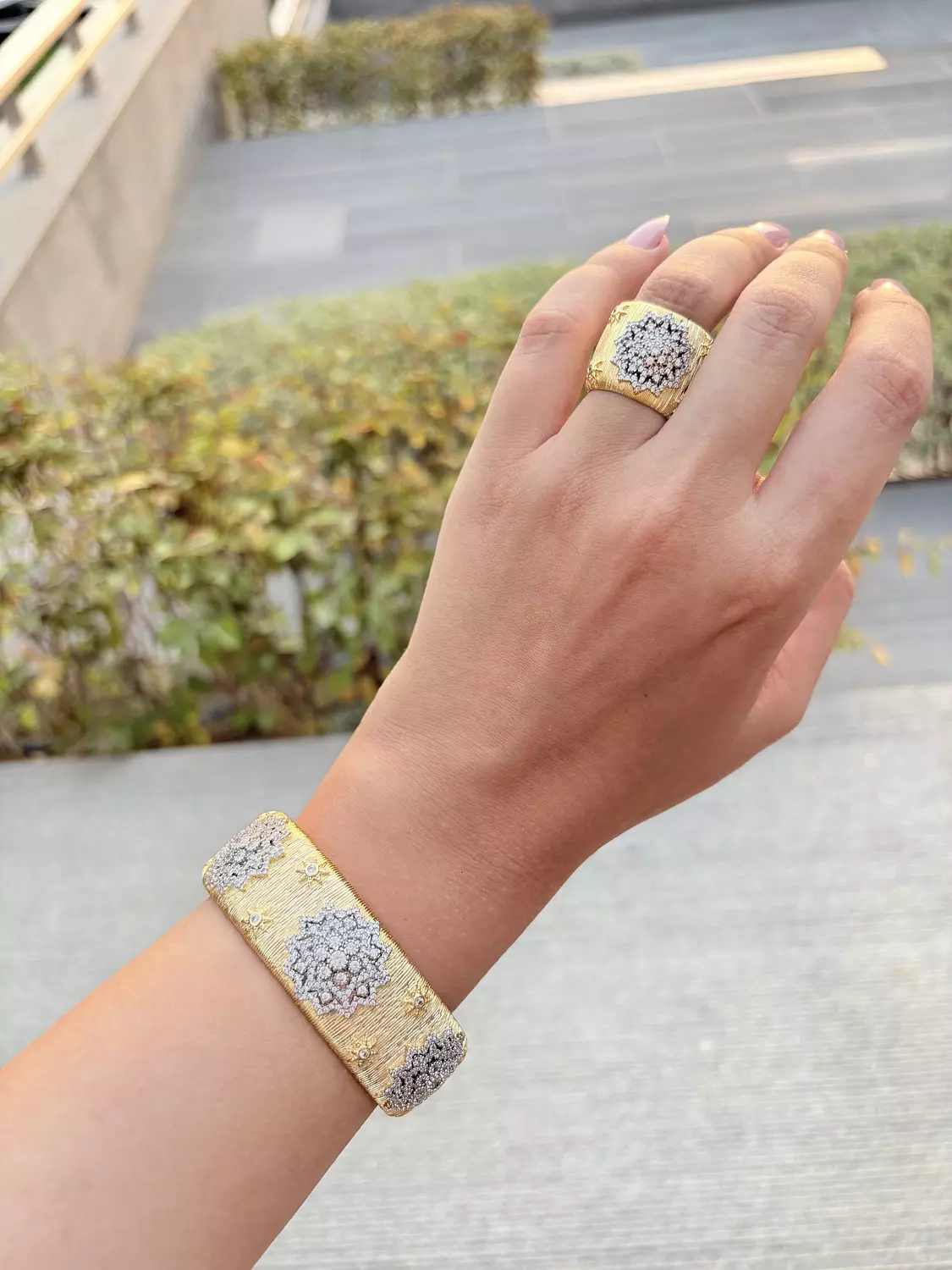 Fiorella Bangle & Ring image