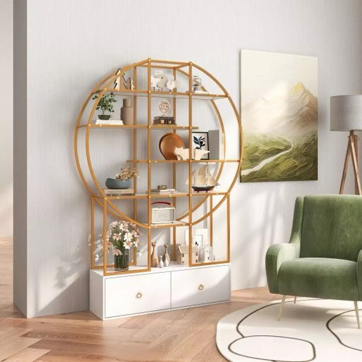 Steel Display Unit 30*100*170cm image