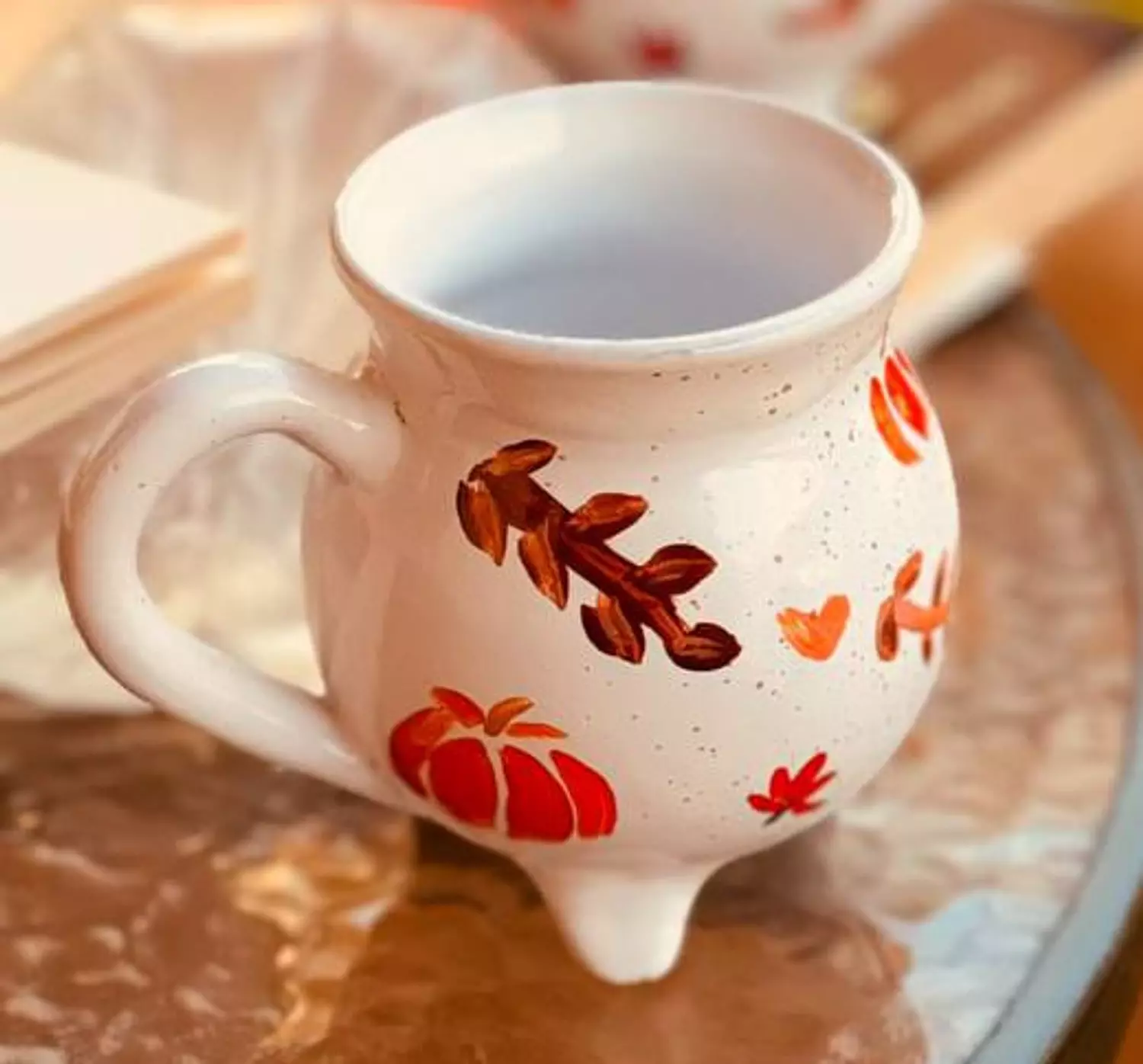 Pumpkin claudron mug 1