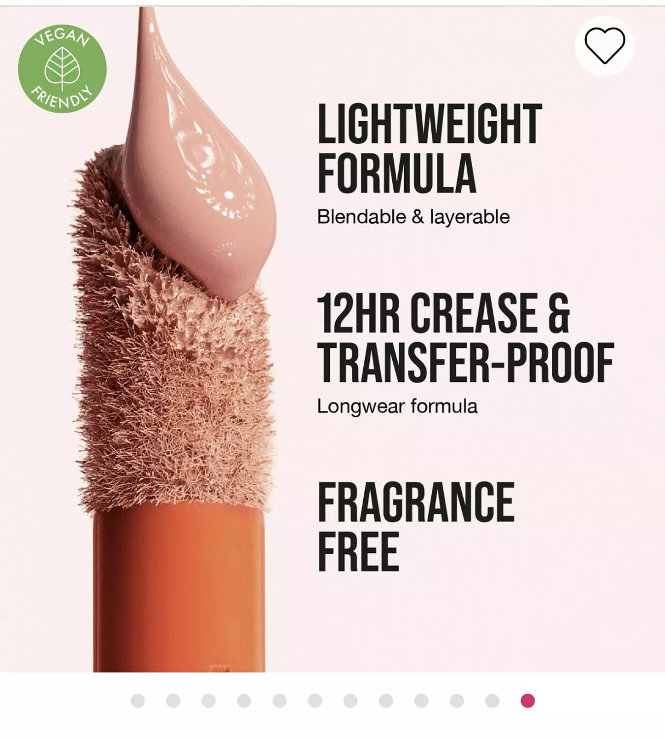 HUDA BEAUTY #FAUXFILTER Under Eye Color Corrector cherry blossom 4