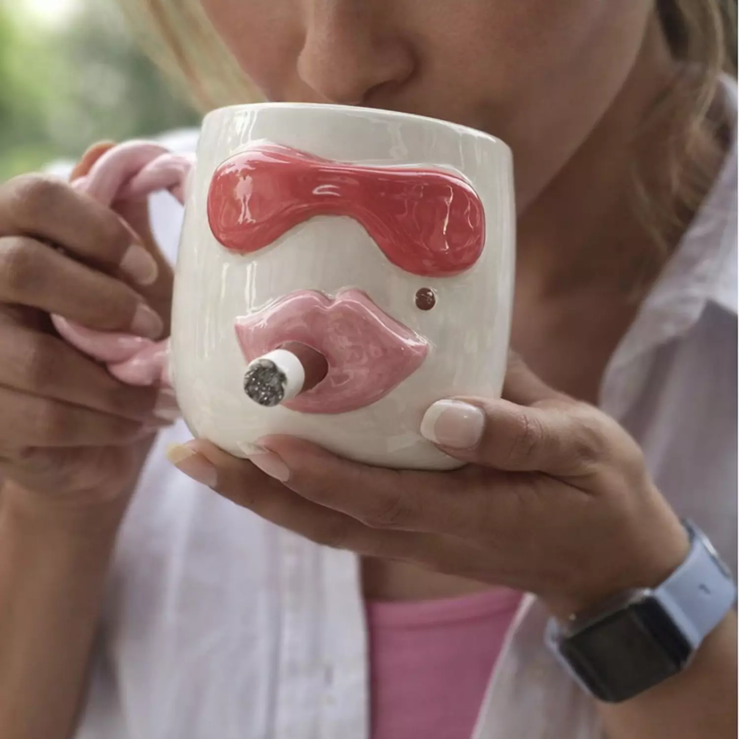 Pink Cigarette Mugs 2