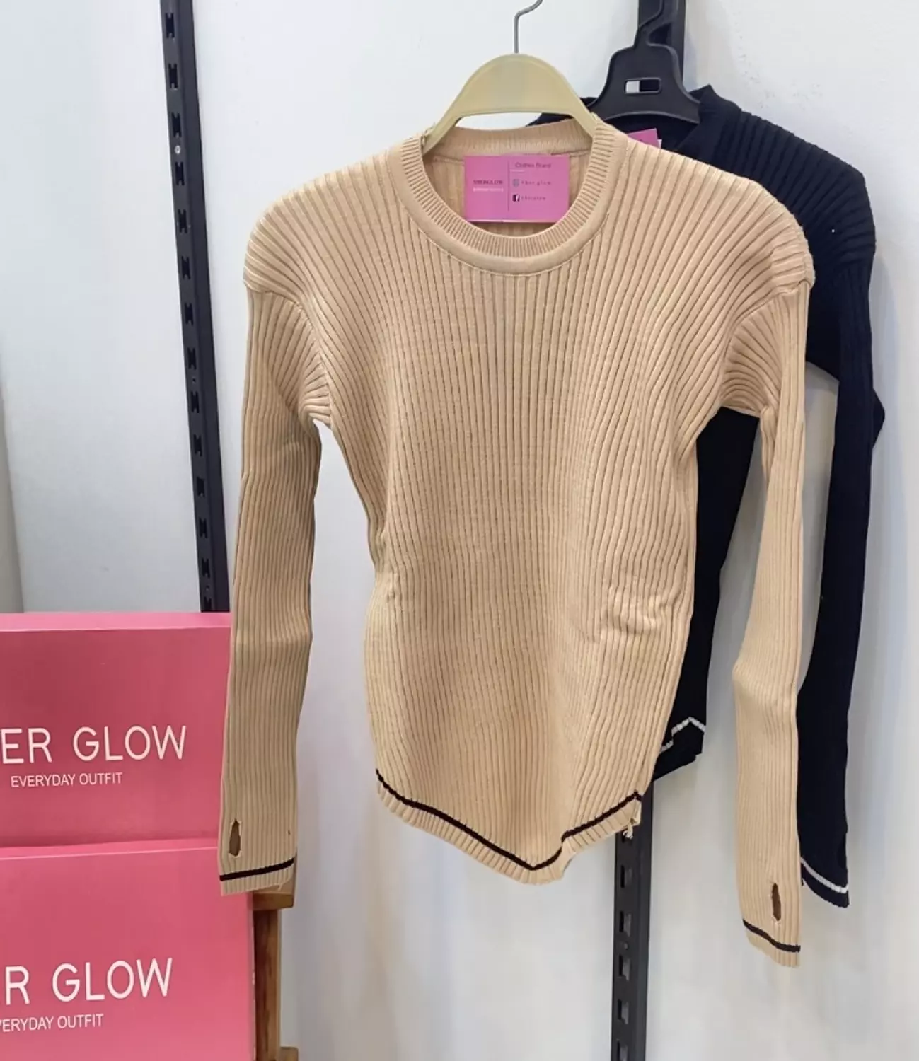 Knit trianglular tip basic 3