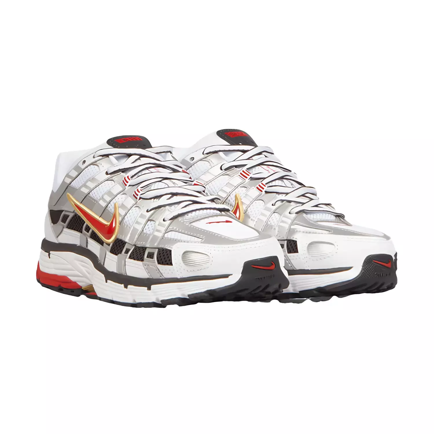 Nike P-6000 -  White Gold Red 1
