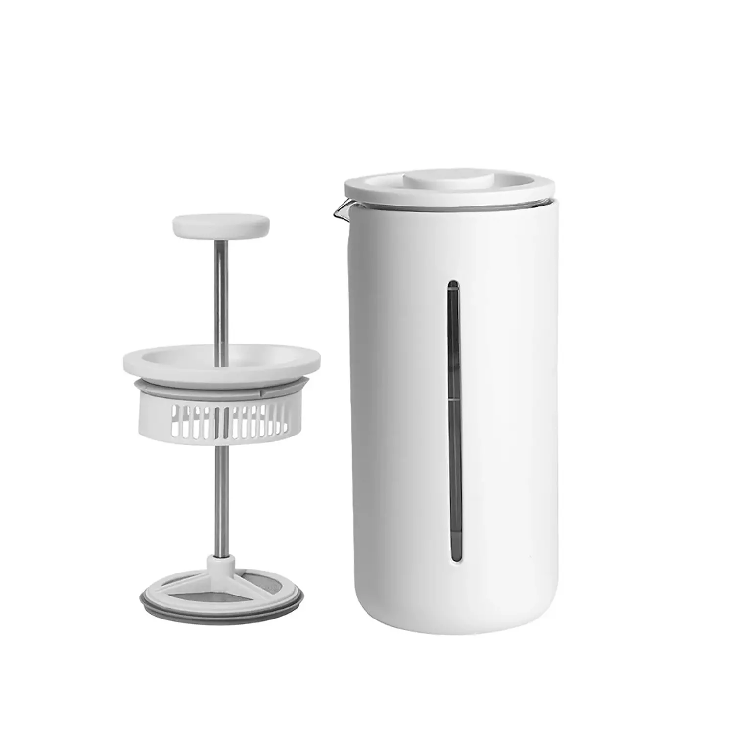 Timemore U French Press (450 ml) White  image