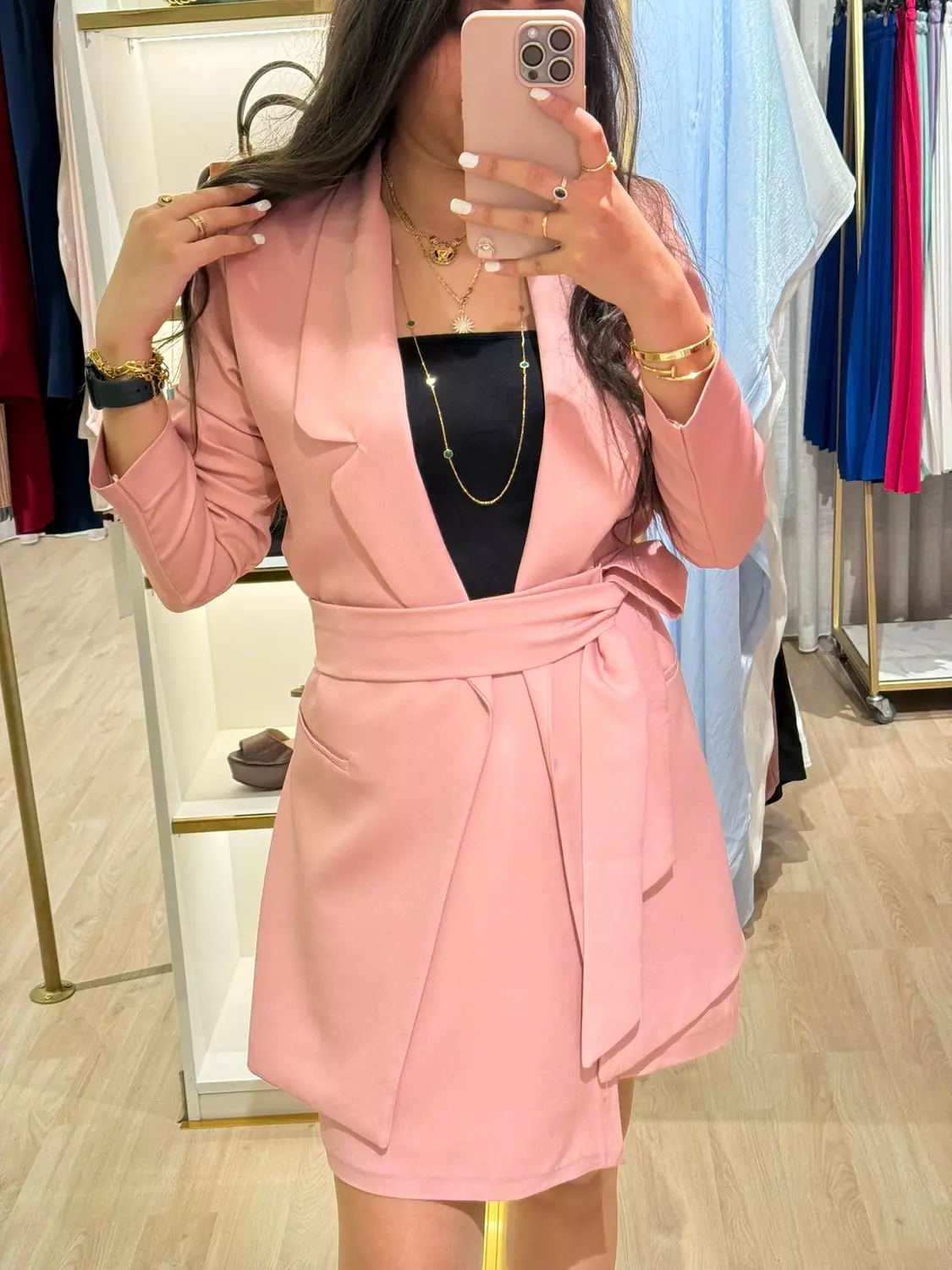 JUPE PINK SUIT image