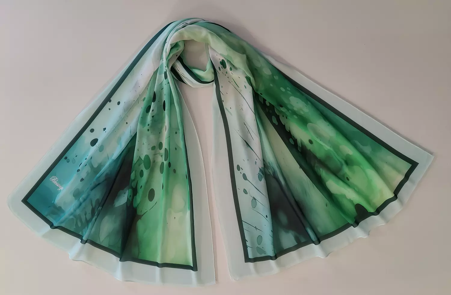 Scarf-Blessings-New-Green Splash image
