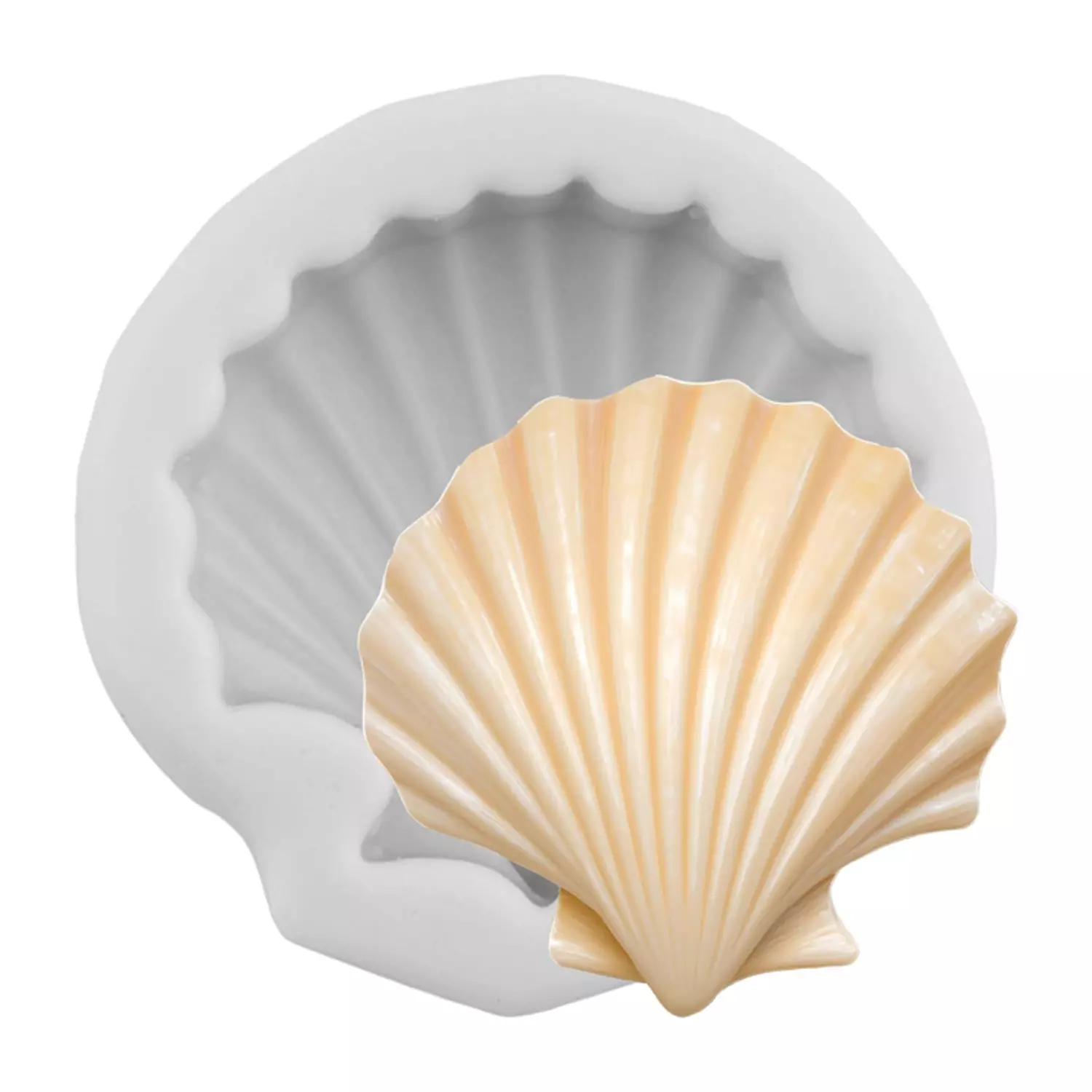 One Shell silicone mold image