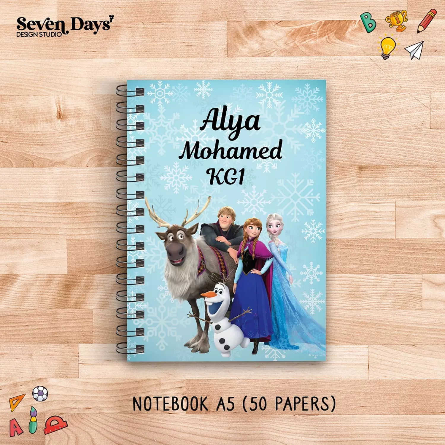 Frozen Mix School Labels 2