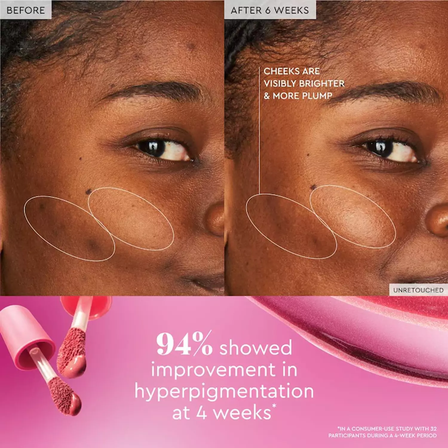 Glow Recipe  Watermelon Glow Niacinamide Dewy Flush - Brightening Serum Blush Color: Watermelon Flush - Natural Light Cool Tone PinkNEW 4