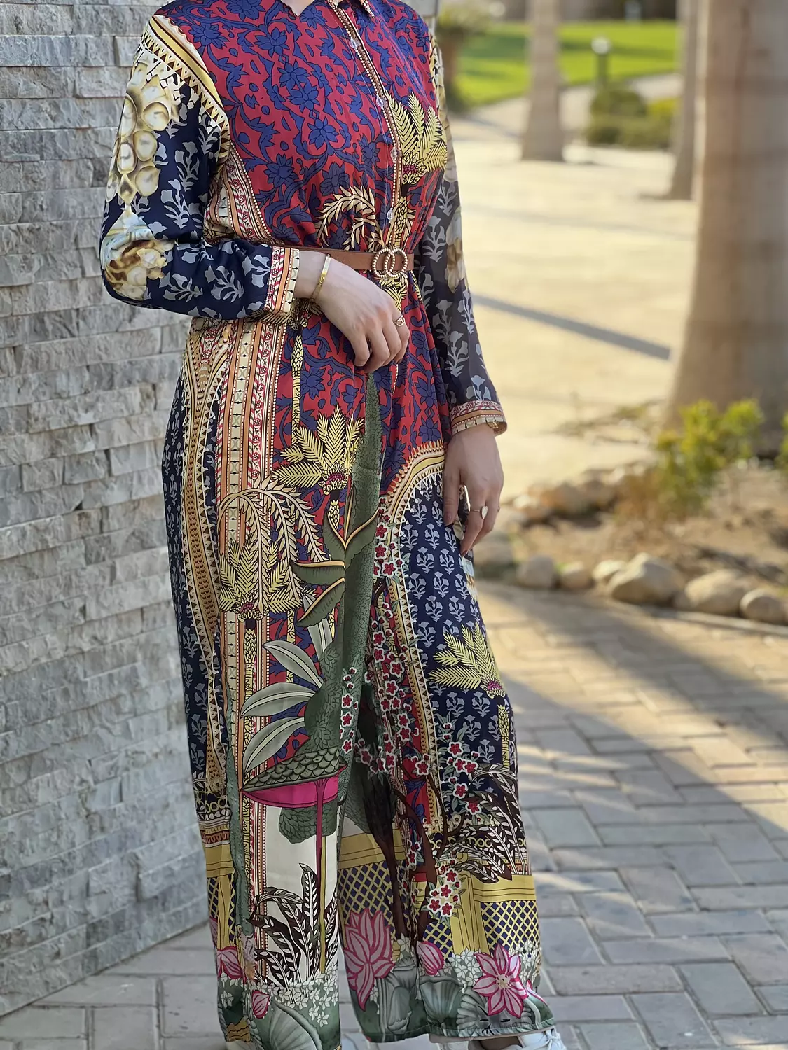 Indi pattern jumpsuit  2