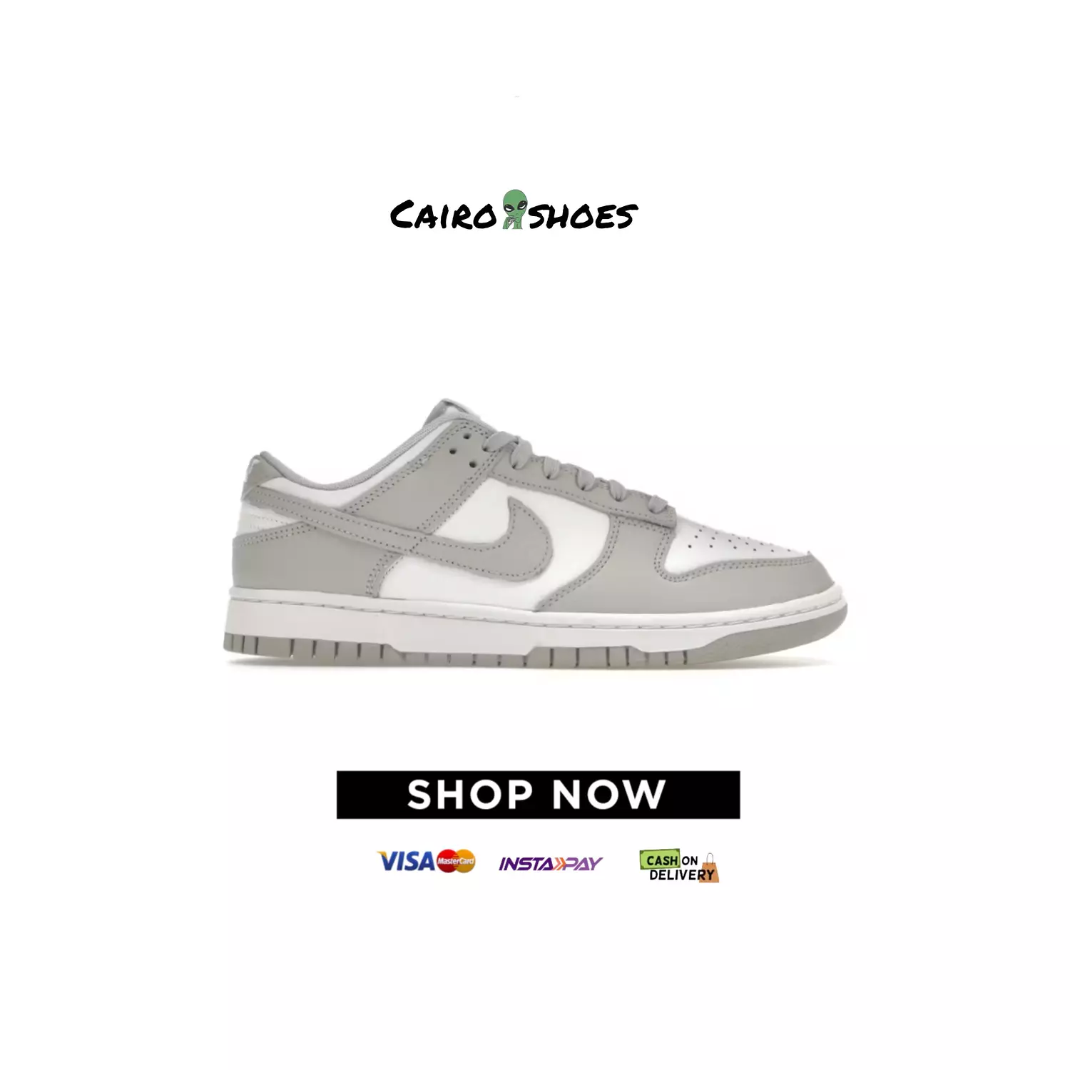 Nike Dunk Low  - Grey Fog 