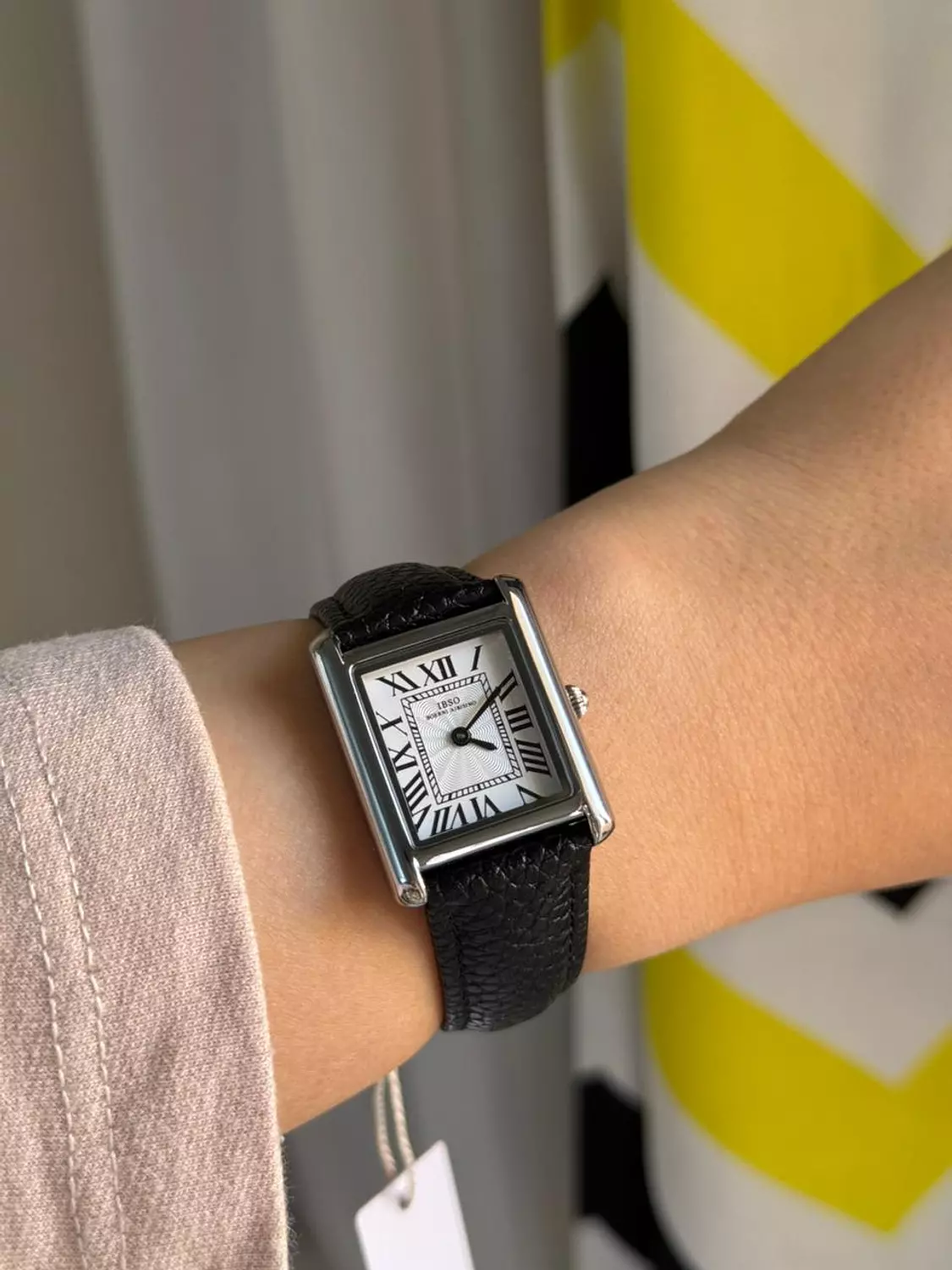 Ibso Watch جلد بنى  2