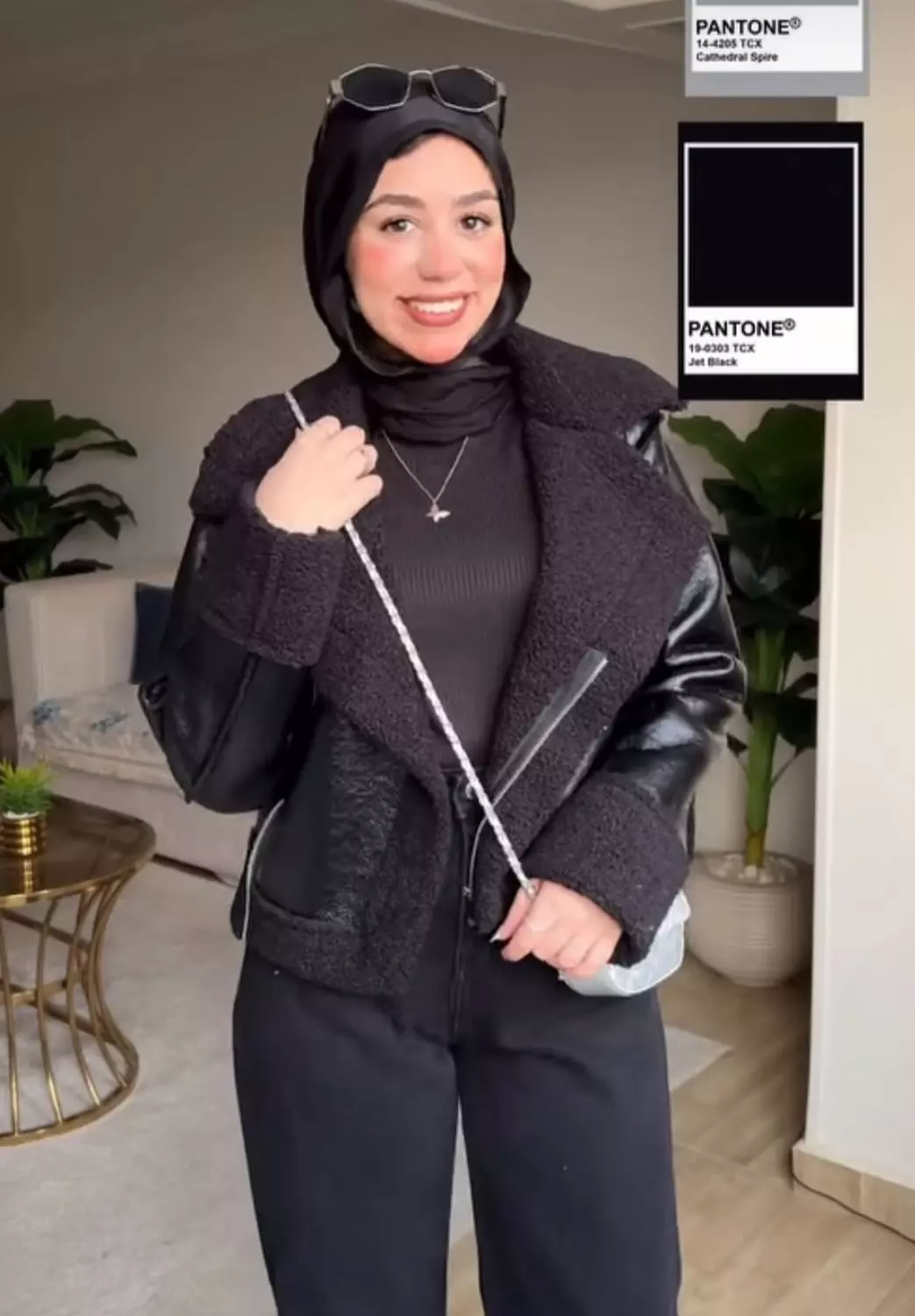 Leather & fur jacket  6