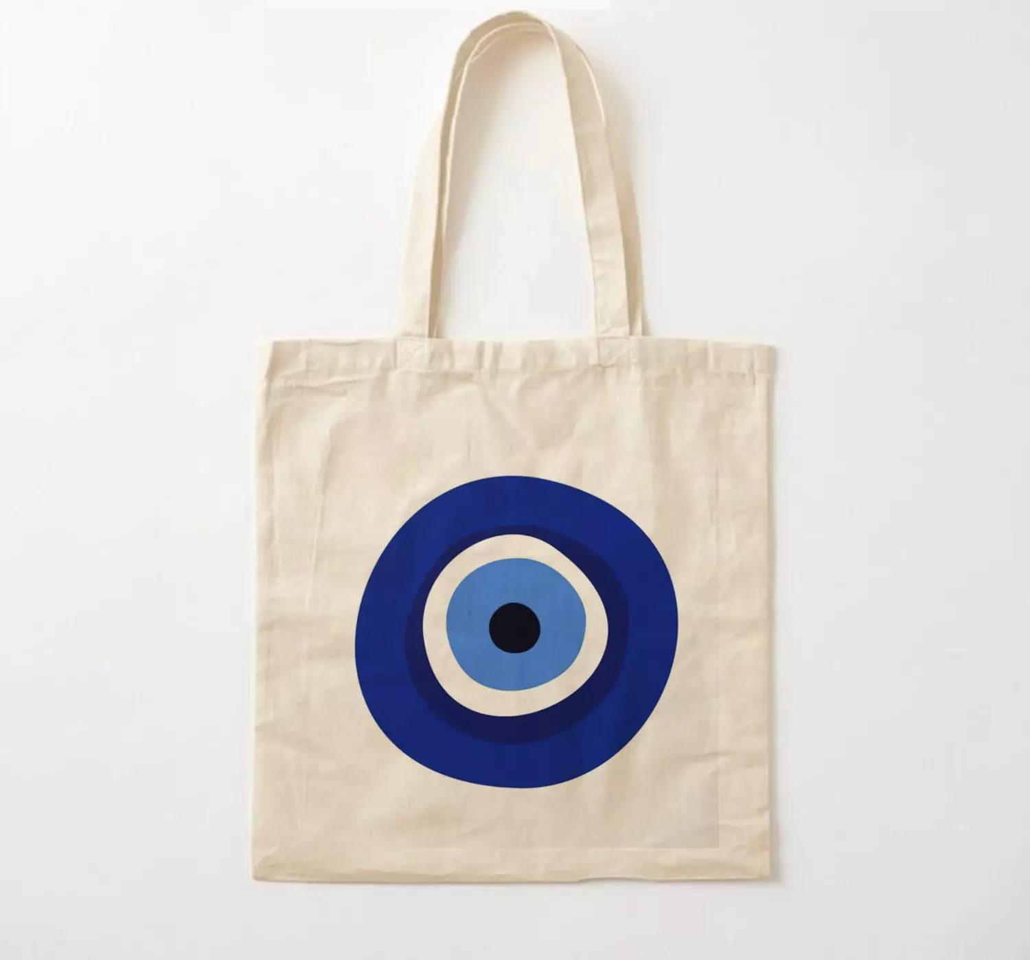 Tote bag print evil eye image