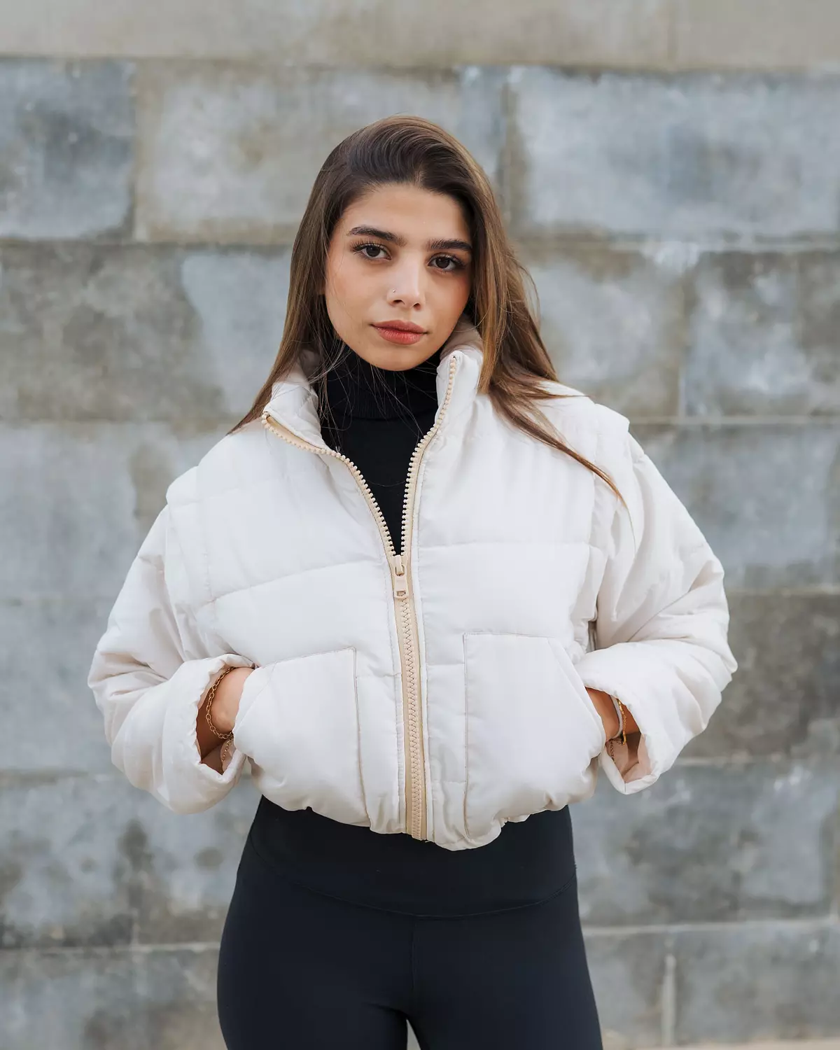 2in1 Jacket/vest - Creamy image