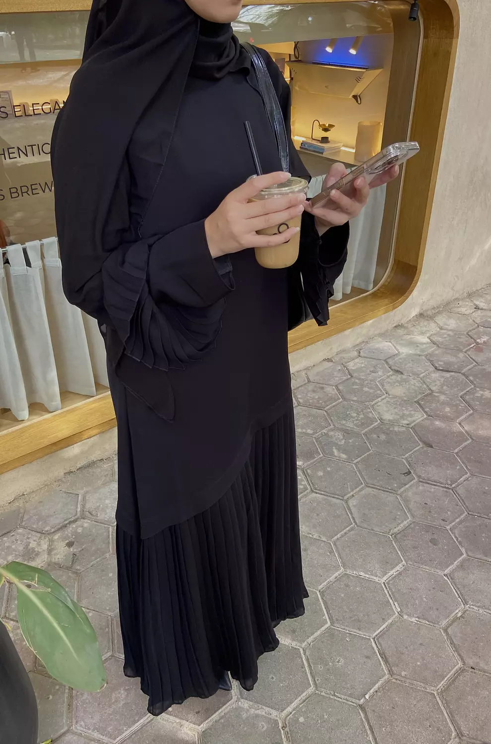 Black Orchid Abaya 047 5