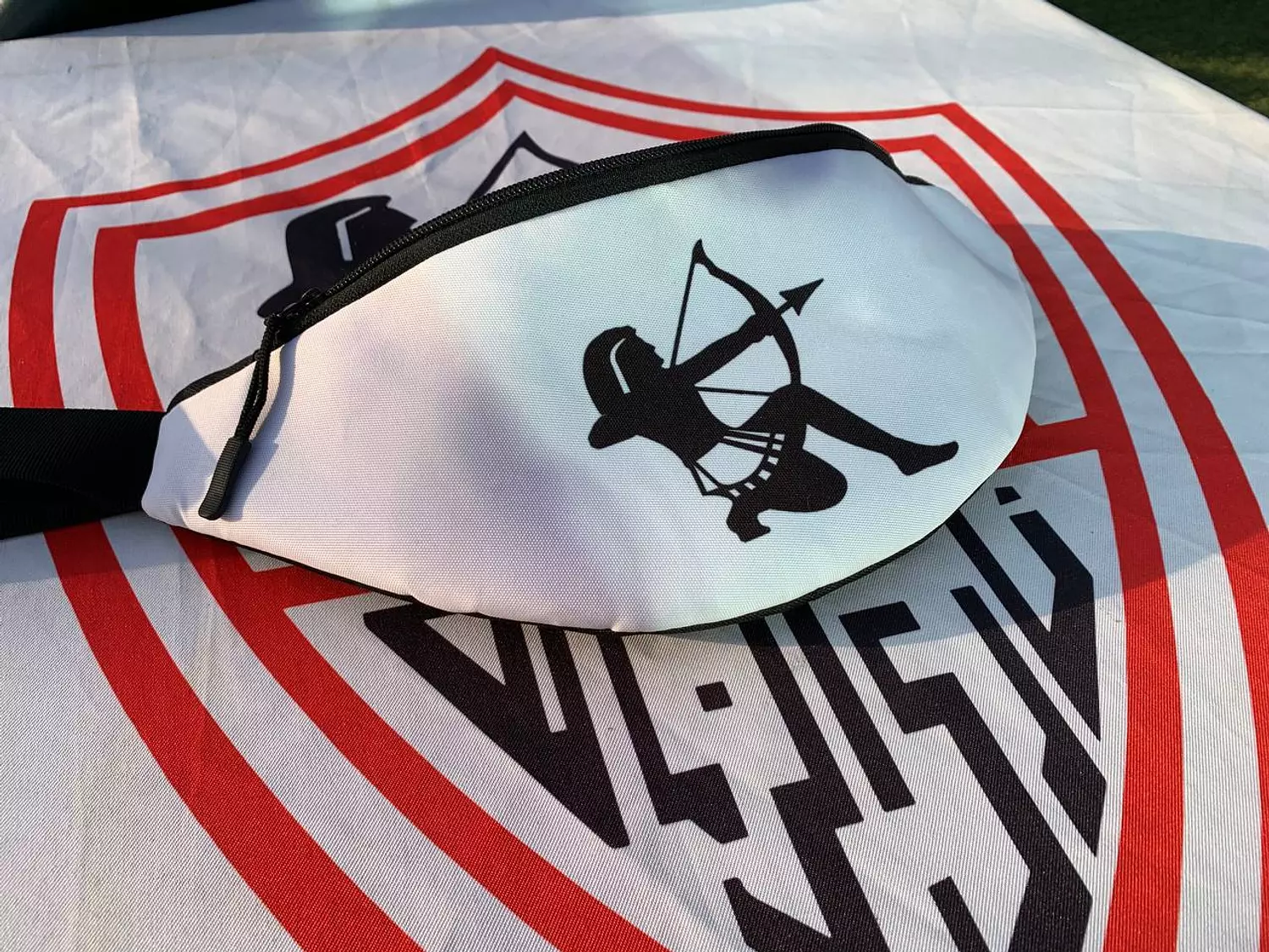Zamalek White Fanny Pack  hover image