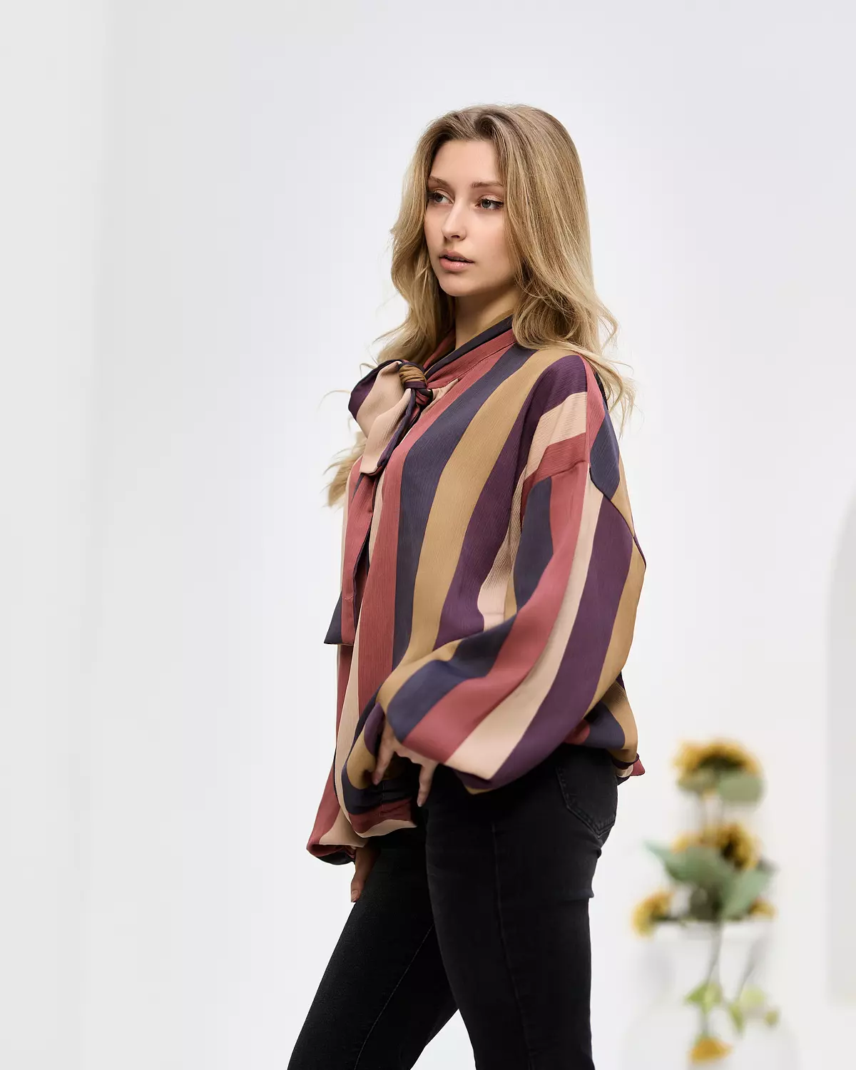 Bomber striped jacket  1