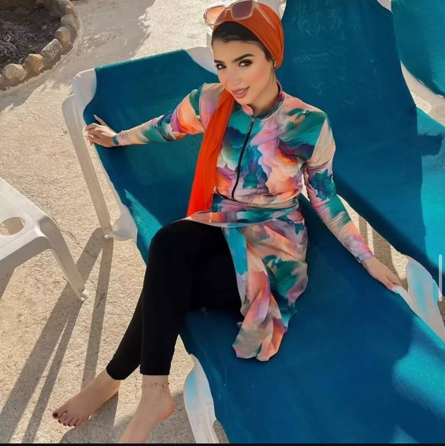 Desert rose burkini  5