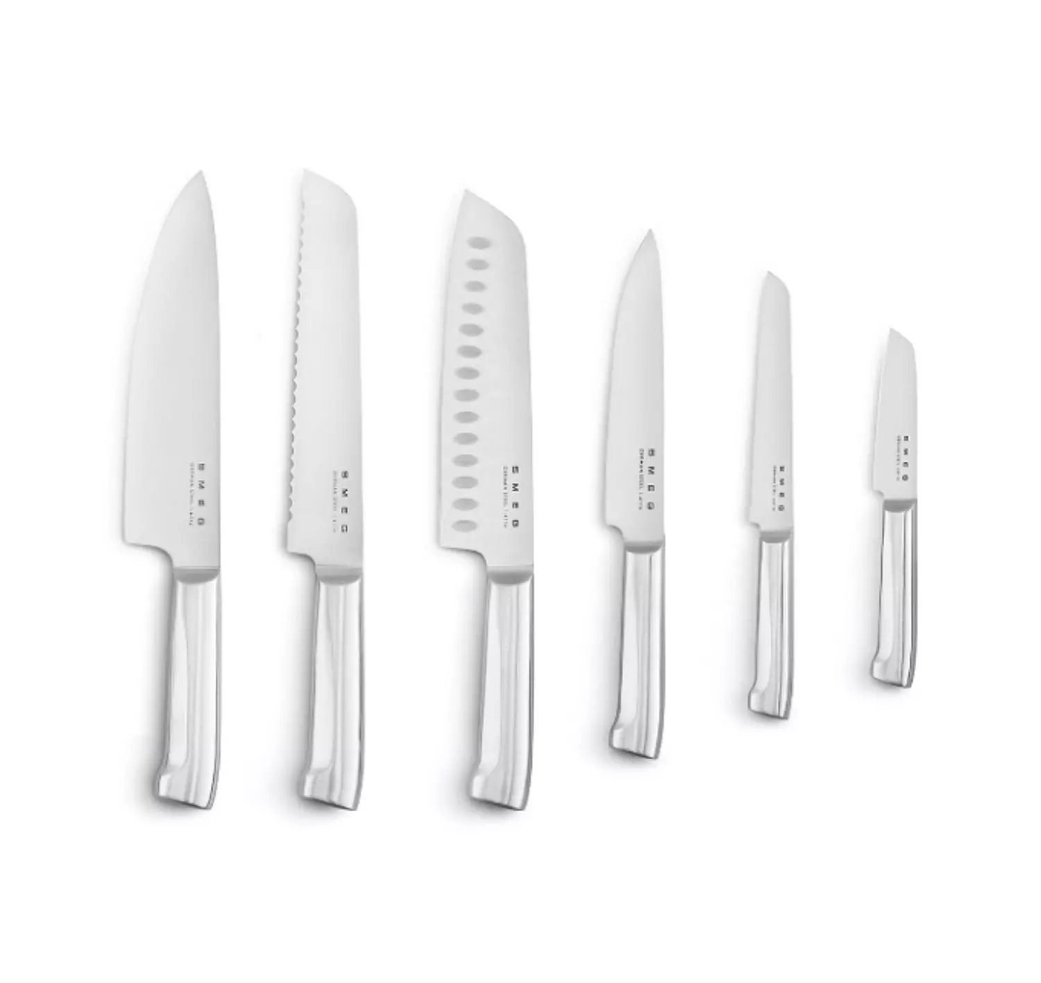 Smeg knife set 4