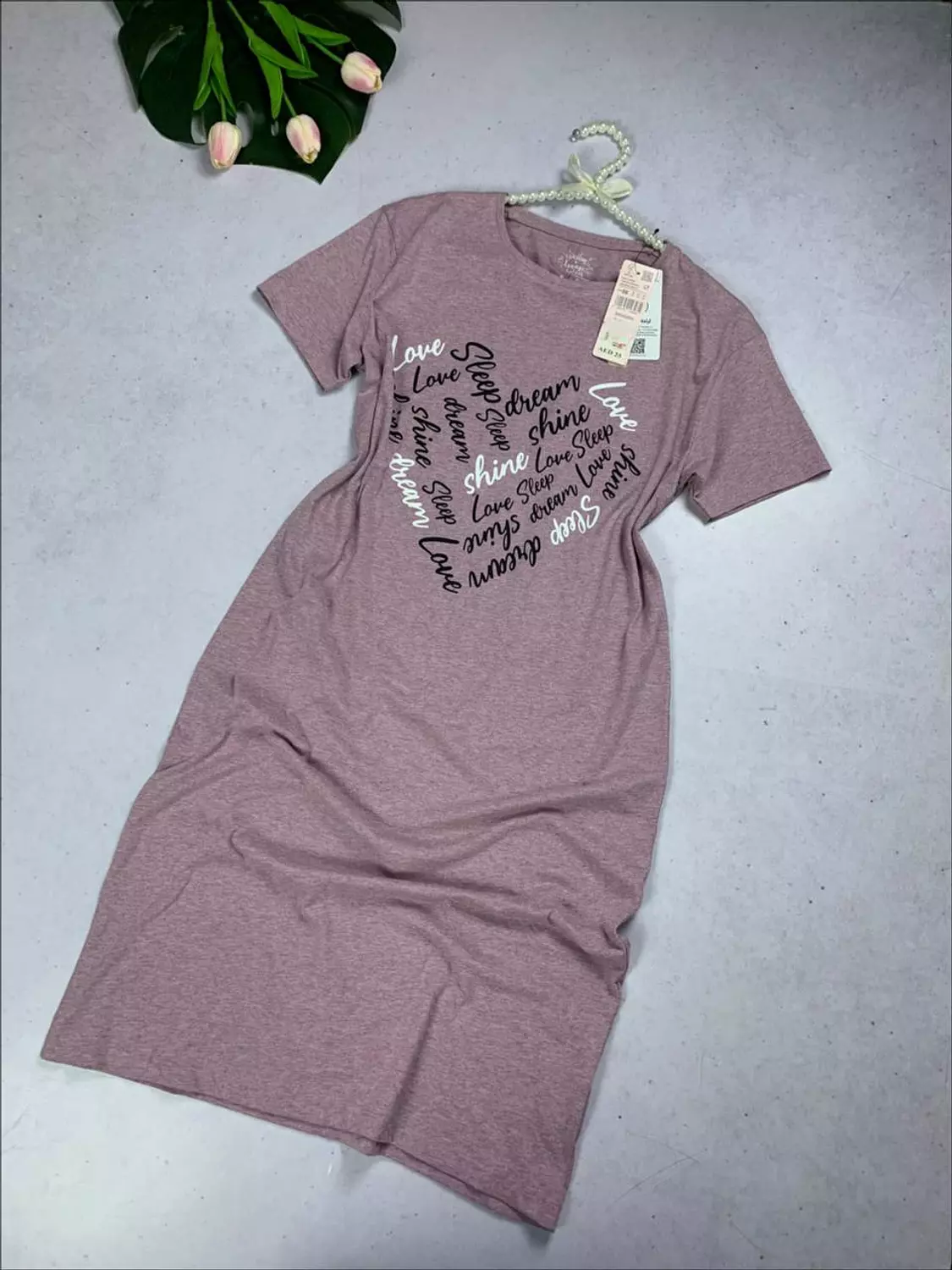 Cotton sleeping shirt from Splash  8 /10/14