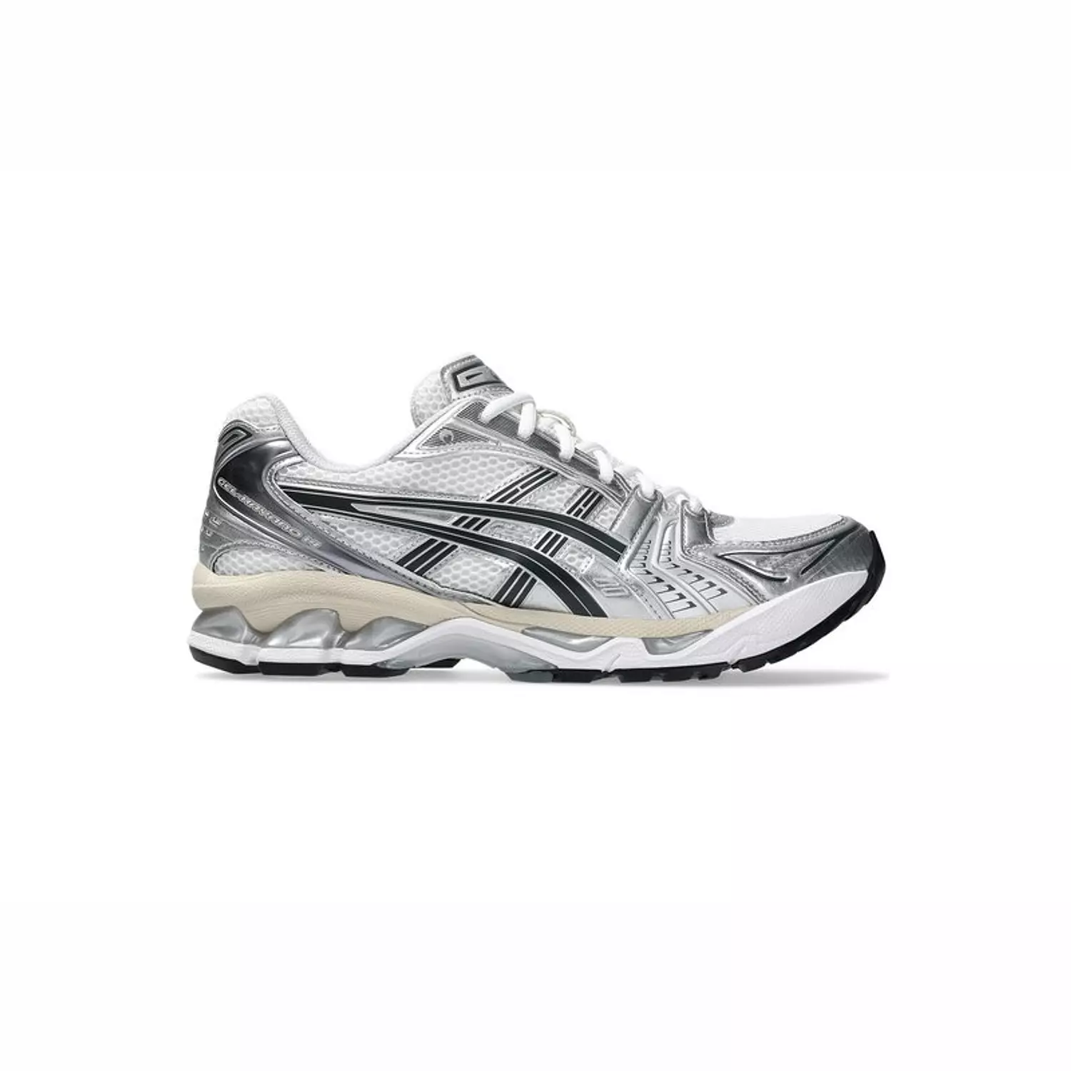 ASICS Men's GEL-KAYANO 14 White/ Creamy Metallic  image