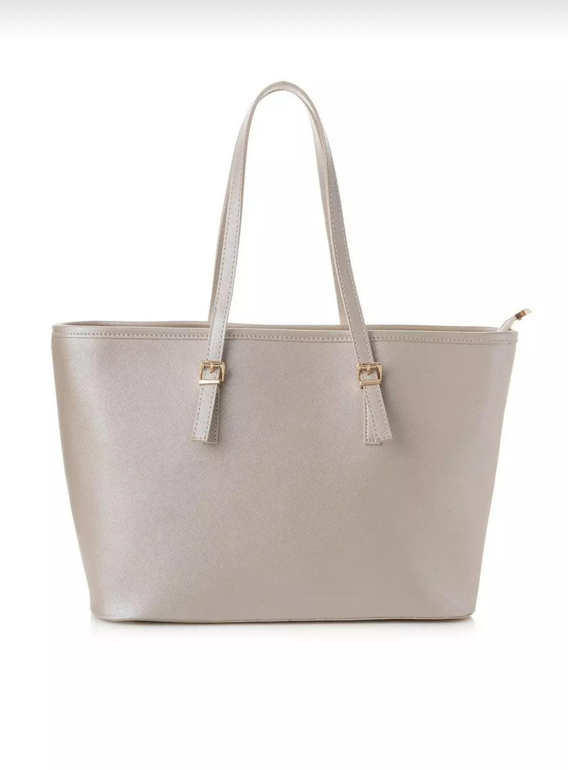 Chic noir shoulder bag of white  2