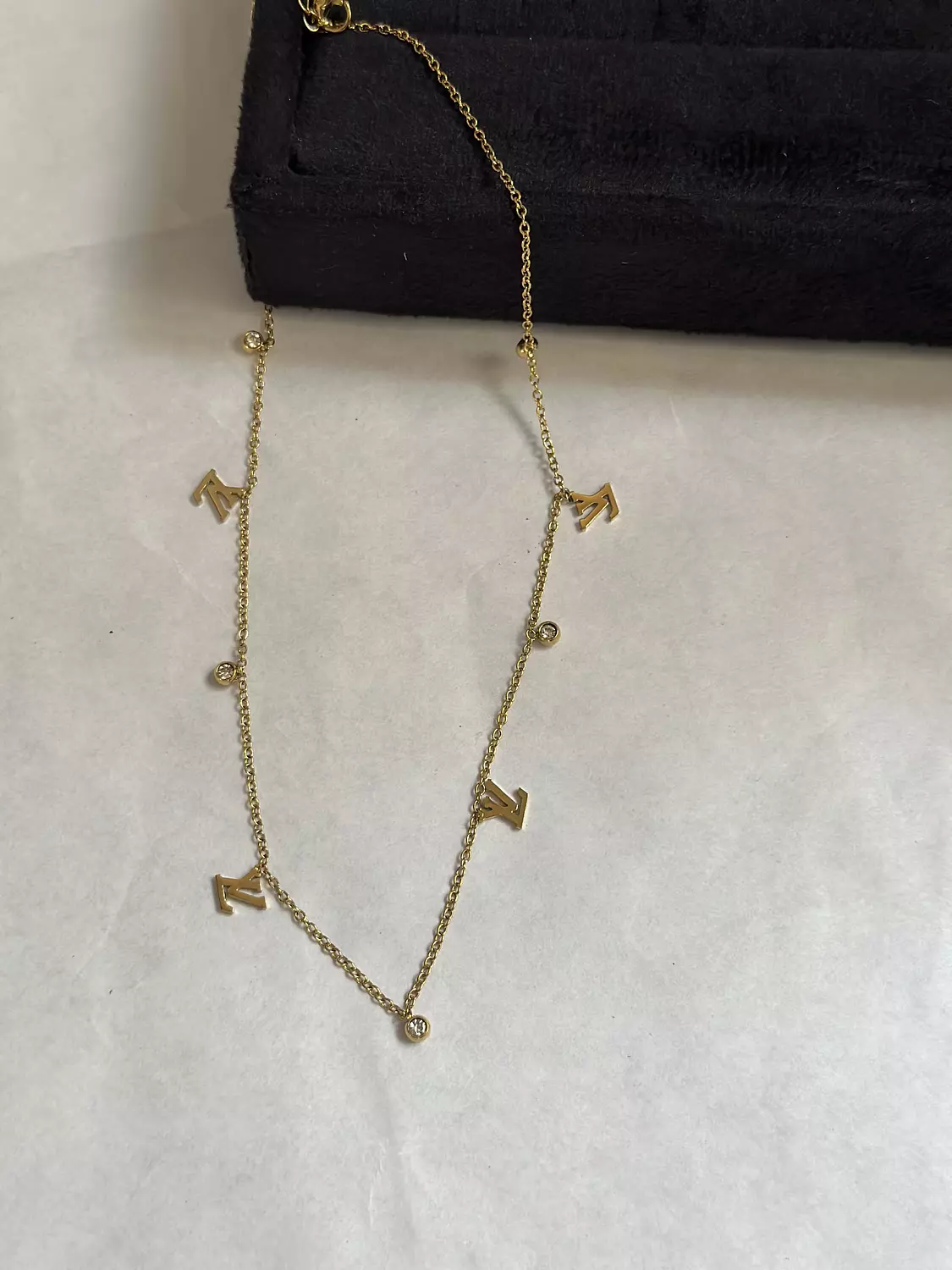 Sparkling LV Necklace  image