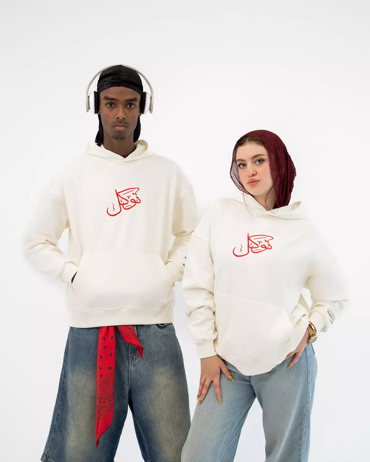 TAWAKKUL Hoodie _ White 2