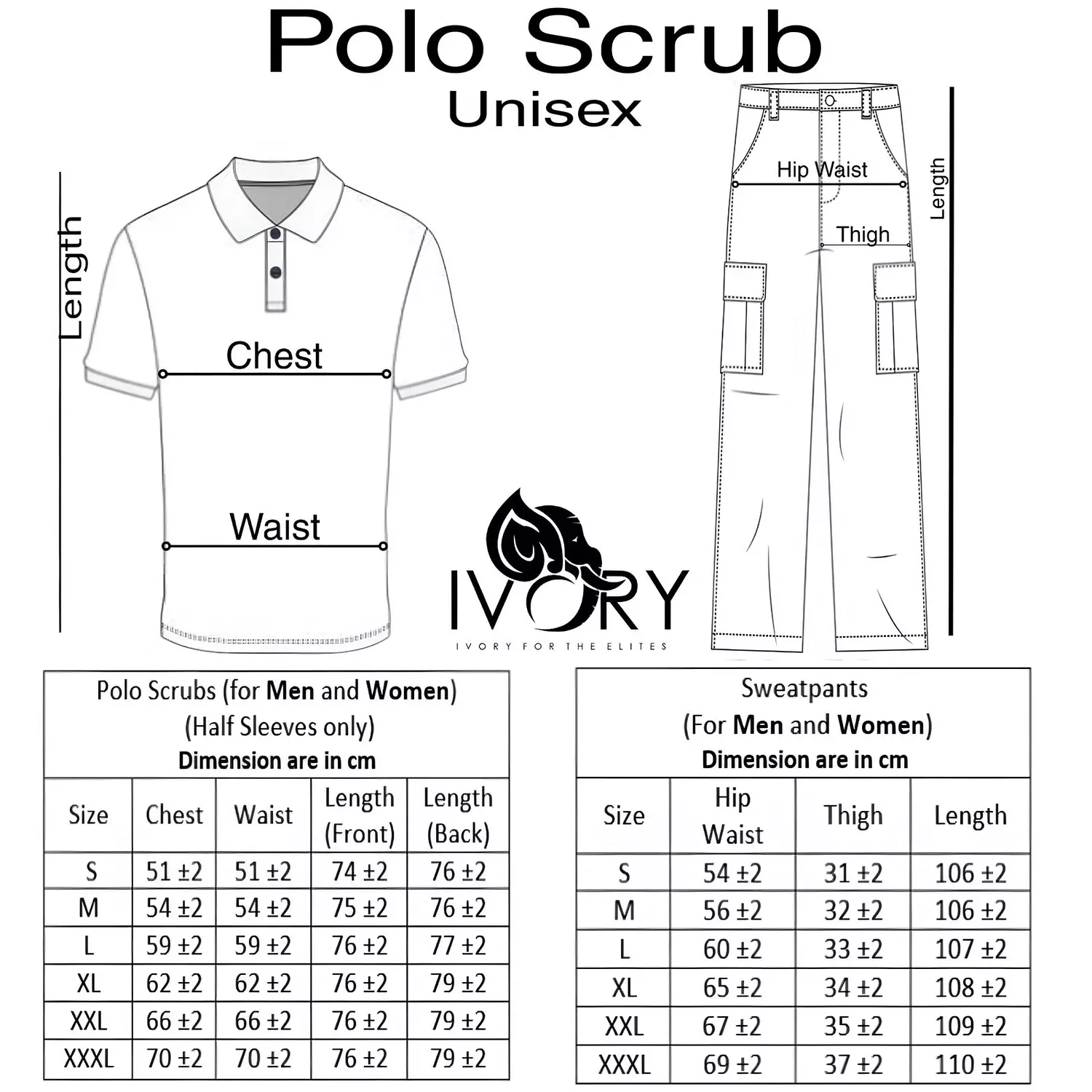 Gray Polo Scrub 13