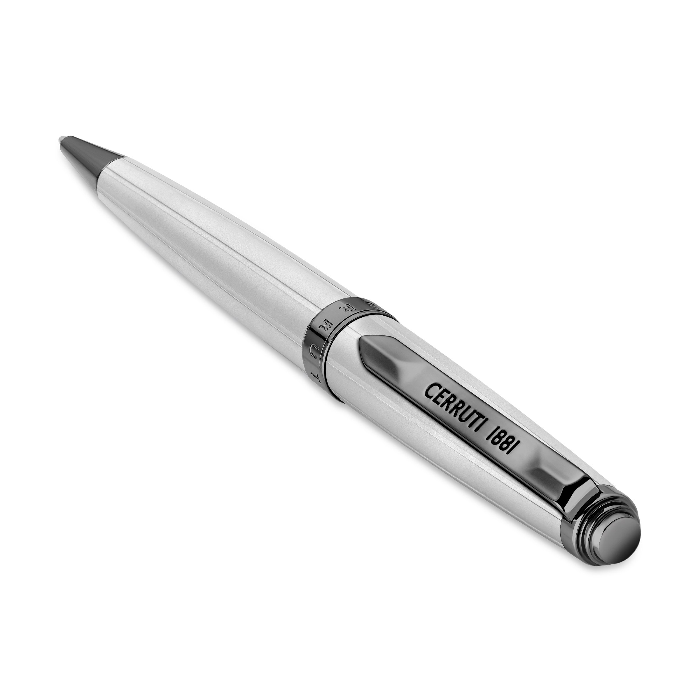 Cerruti1881 Ballpoint Silver & Gunmetal - NSS221001C 2