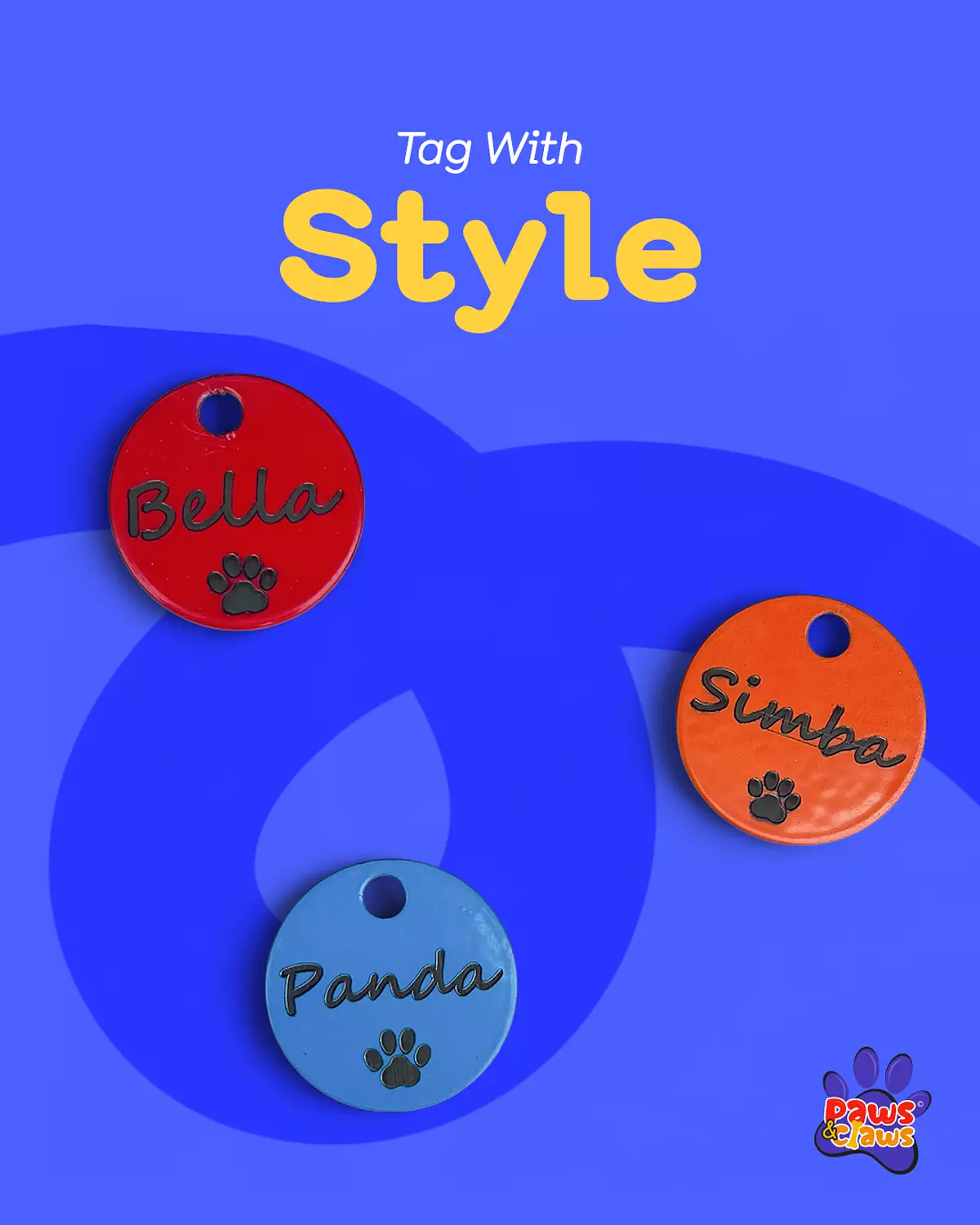 Circle Name tag image