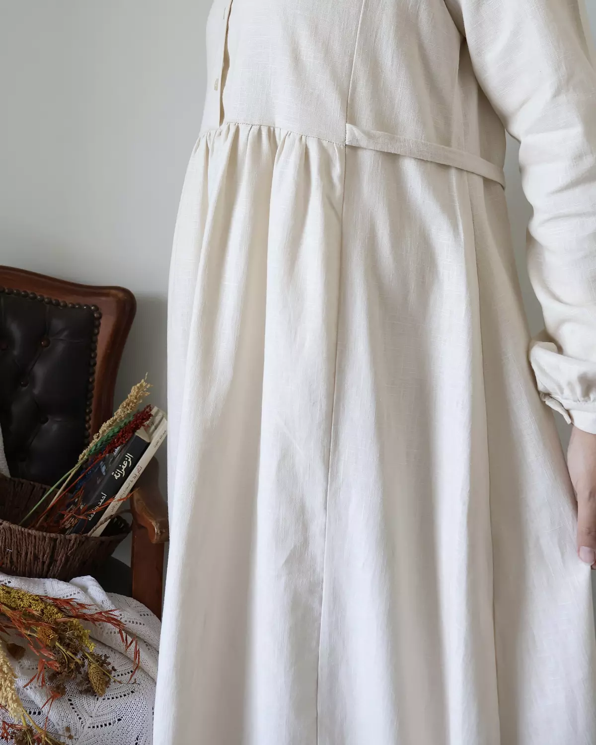 LINEN DRESS 6