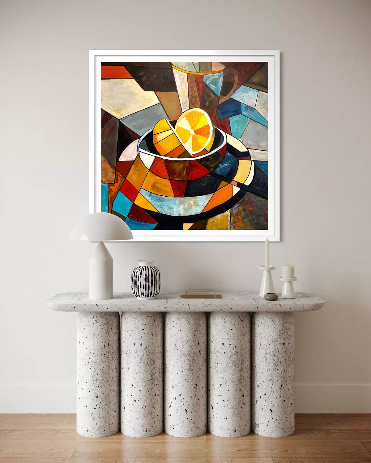 The orange plate  2