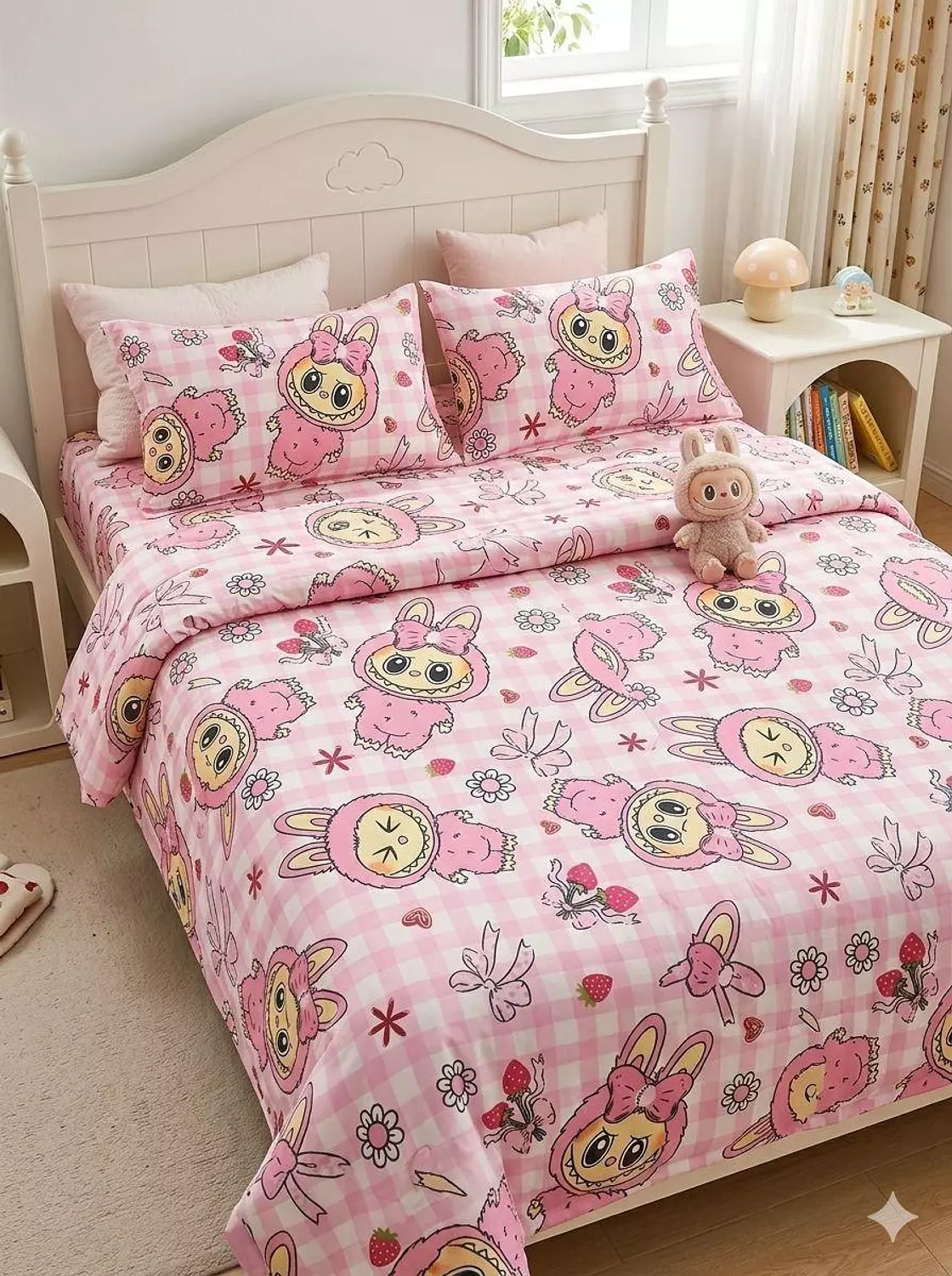 طقم ملاء اطفال بيكا لابوبو بينك  image