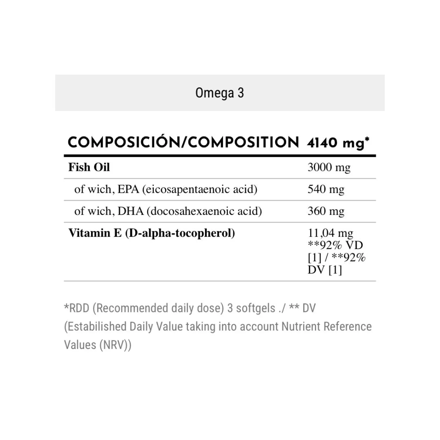 OMEGA 3 EPA & DHA - Cardiovascular Health hover image