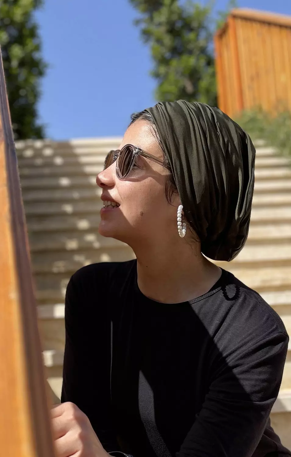 The dark olive turban 1