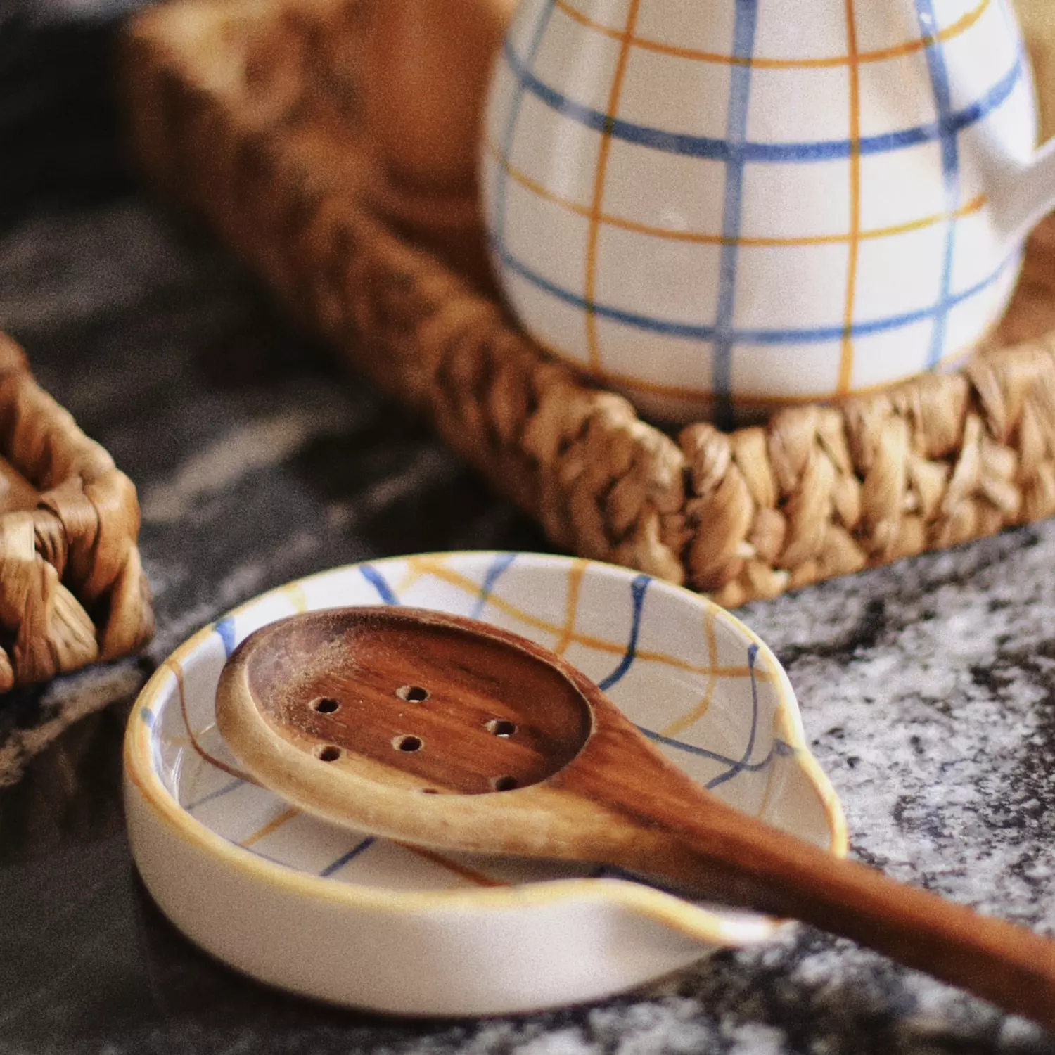 Farmhouse spoon rest  4