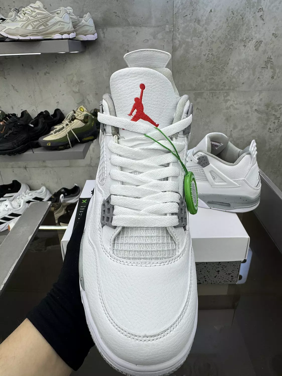 Nike Air Jordan 4 Retro White Oreo ‘’premium’’ 1