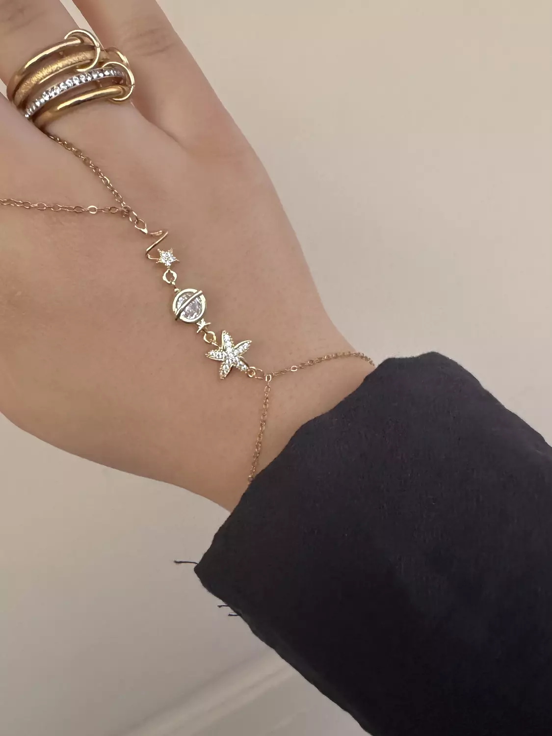 World Hand chain image