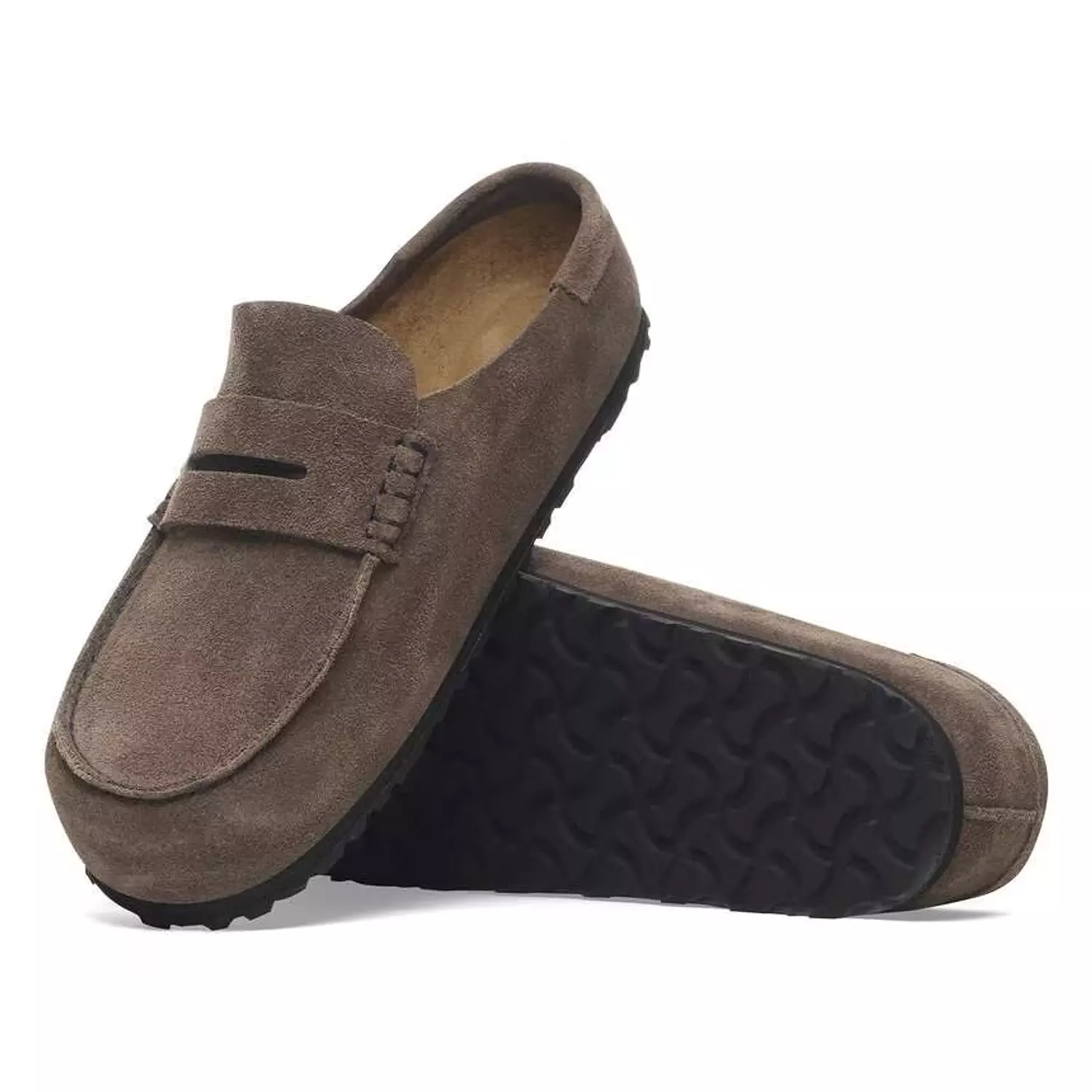Birkenstock Naples Wrapped Leve Loafers - Brown 3