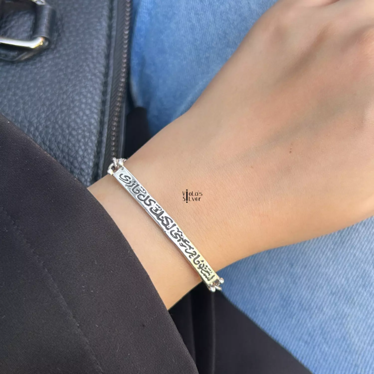 Signature calligraphy bracelet  image